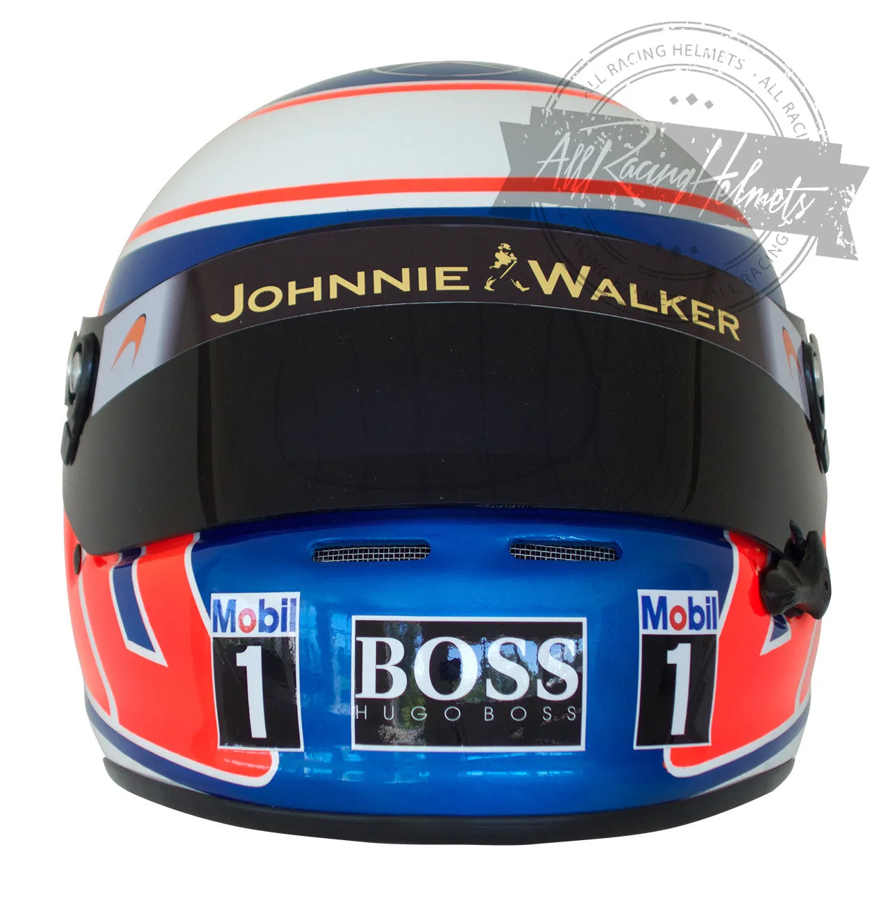 Jenson Button 2014 F1 Replica Helmet Scale 1:1