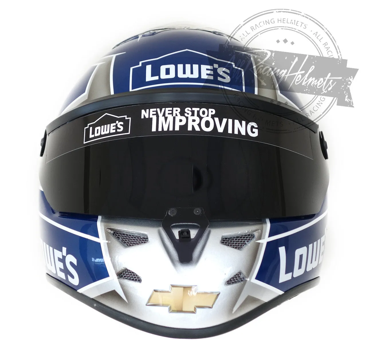Jimmie Johnson Chevrolet #48 NASCAR Replica Helmet Scale 1:1