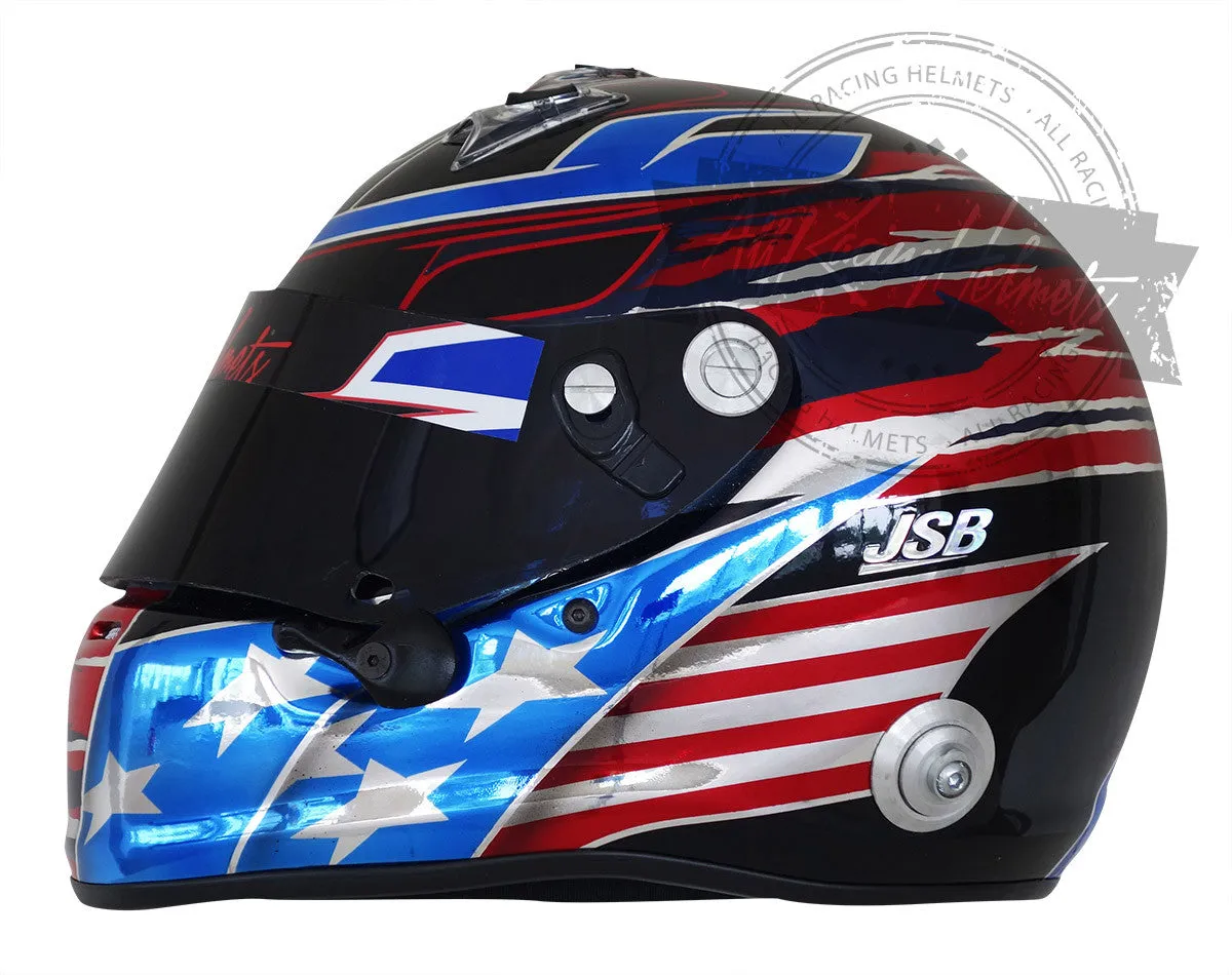 JSB Chrome Helmet