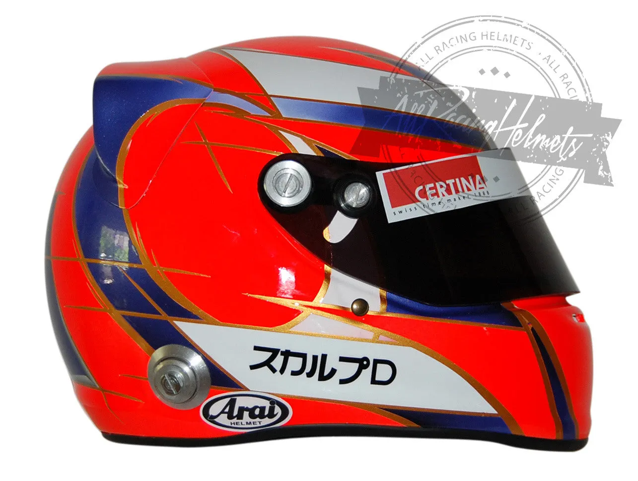 Kamui Kobayashi 2010 Suzuka F1 Replica Helmet Scale 1:1