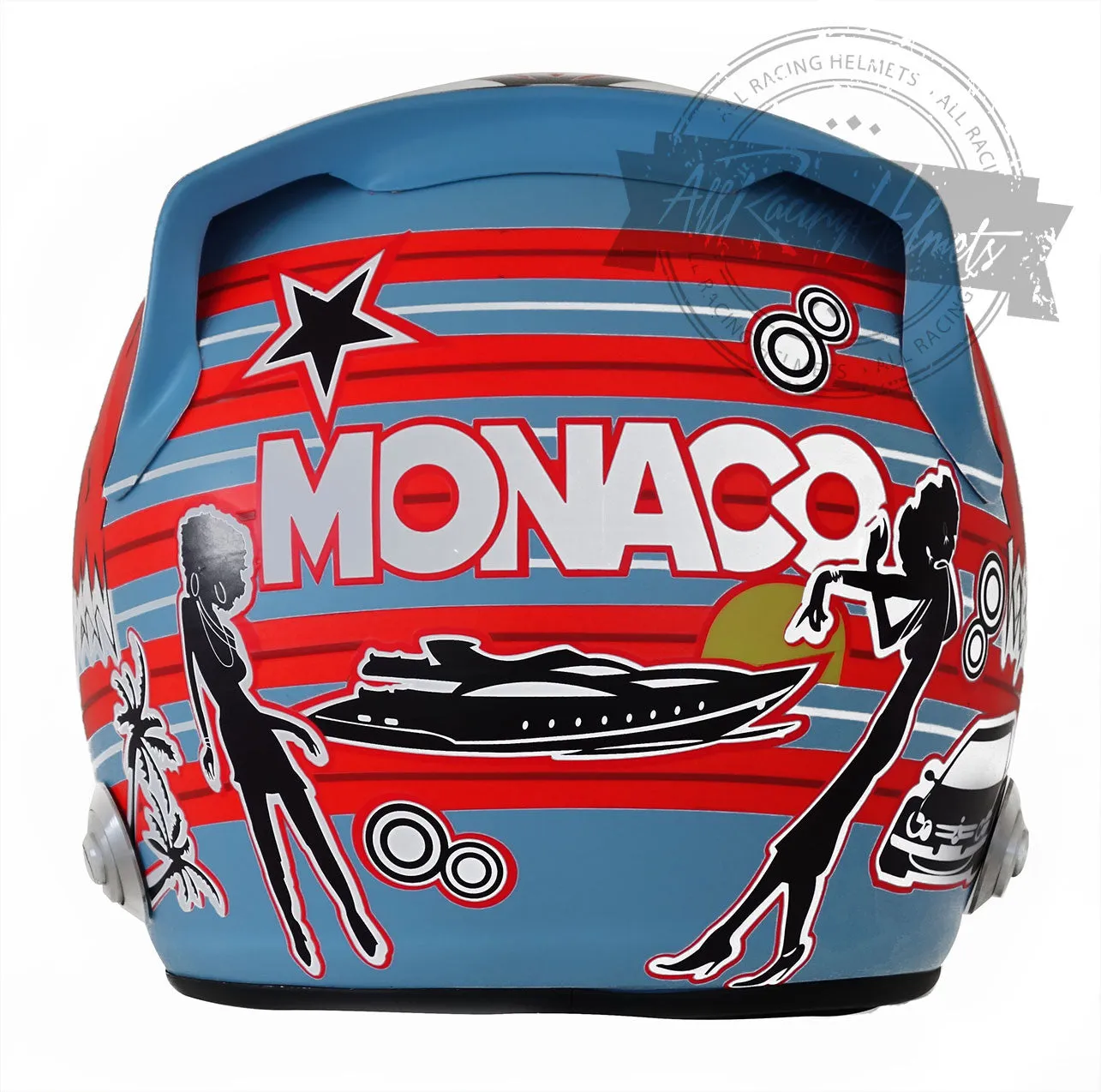Kimi Raikkonen 2006 Monaco F1 Replica Helmet Scale 1:1