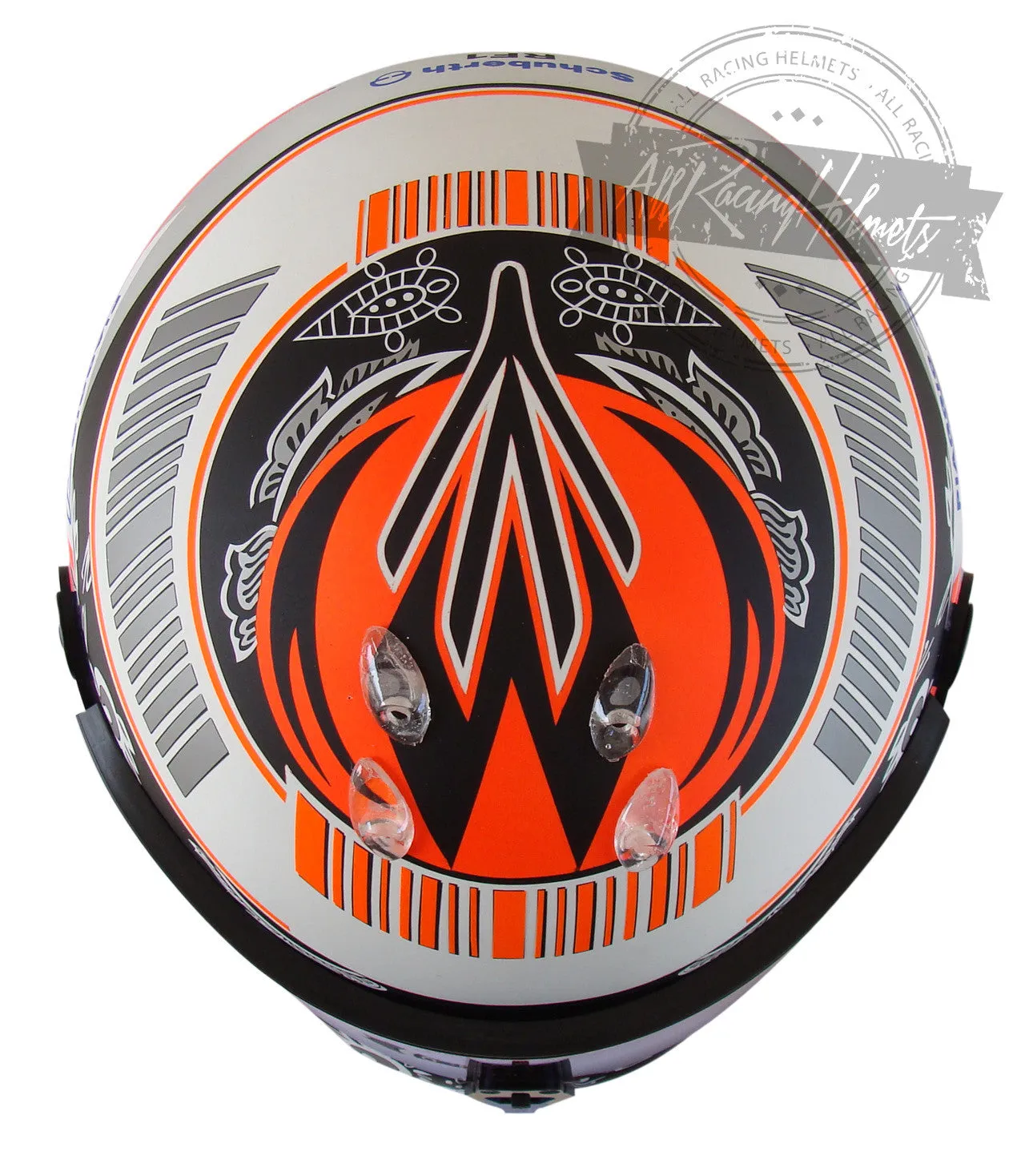 Kimi Raikkonen 2009 "White" F1 Replica Helmet Scale 1:1