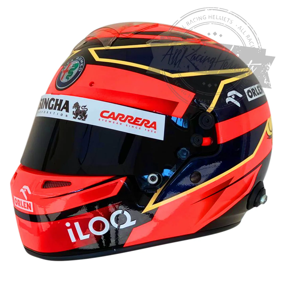 Kimi Raikkonen 2021 F1 Replica Helmet Scale 1:1