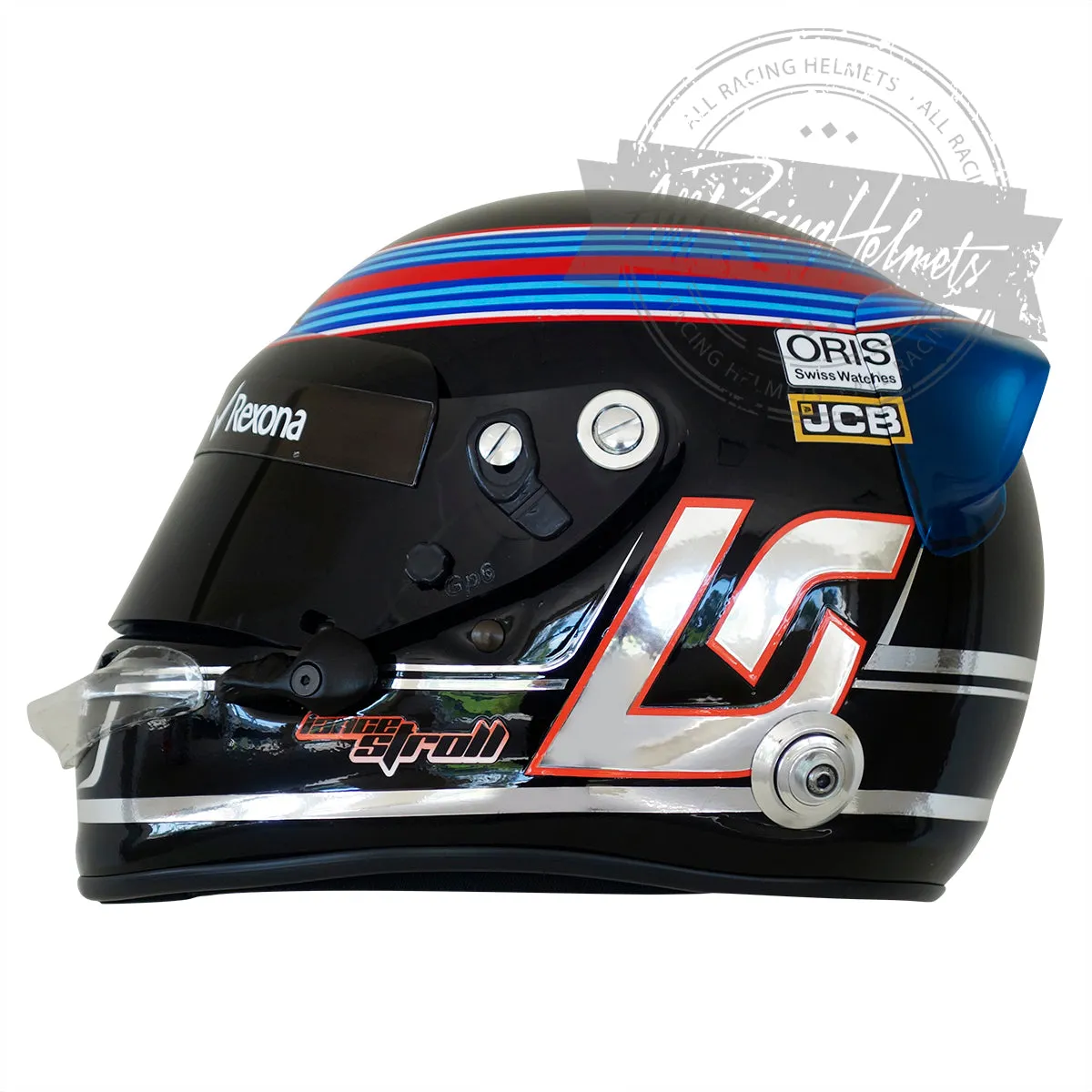 Lance Stroll 2017 F1 Replica Helmet Scale 1:1
