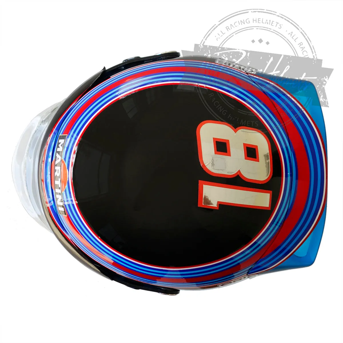 Lance Stroll 2017 F1 Replica Helmet Scale 1:1