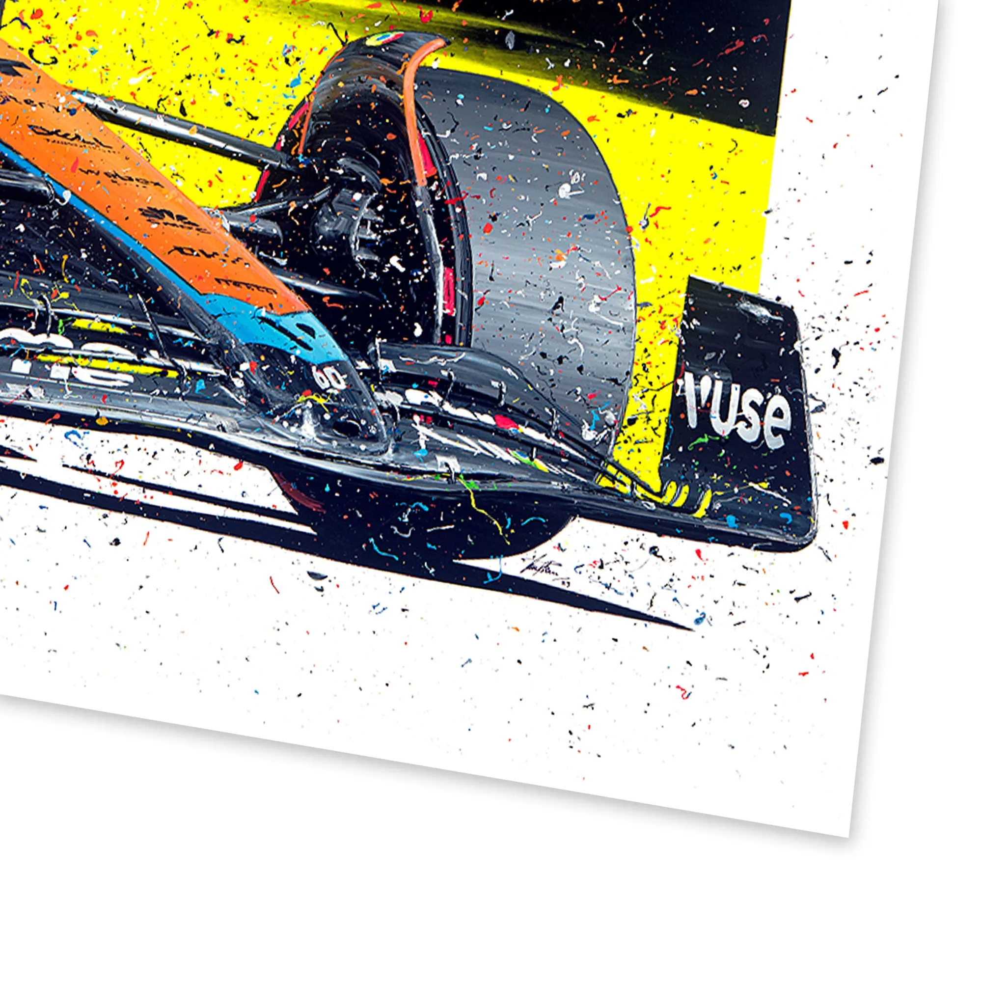 Lando Norris 2023 Giclee Print – David Johnson