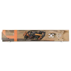 Lando Norris 2024 McLaren F1 Team Race Used Skid Plank Wall Art - Qatar GP Sprint Race