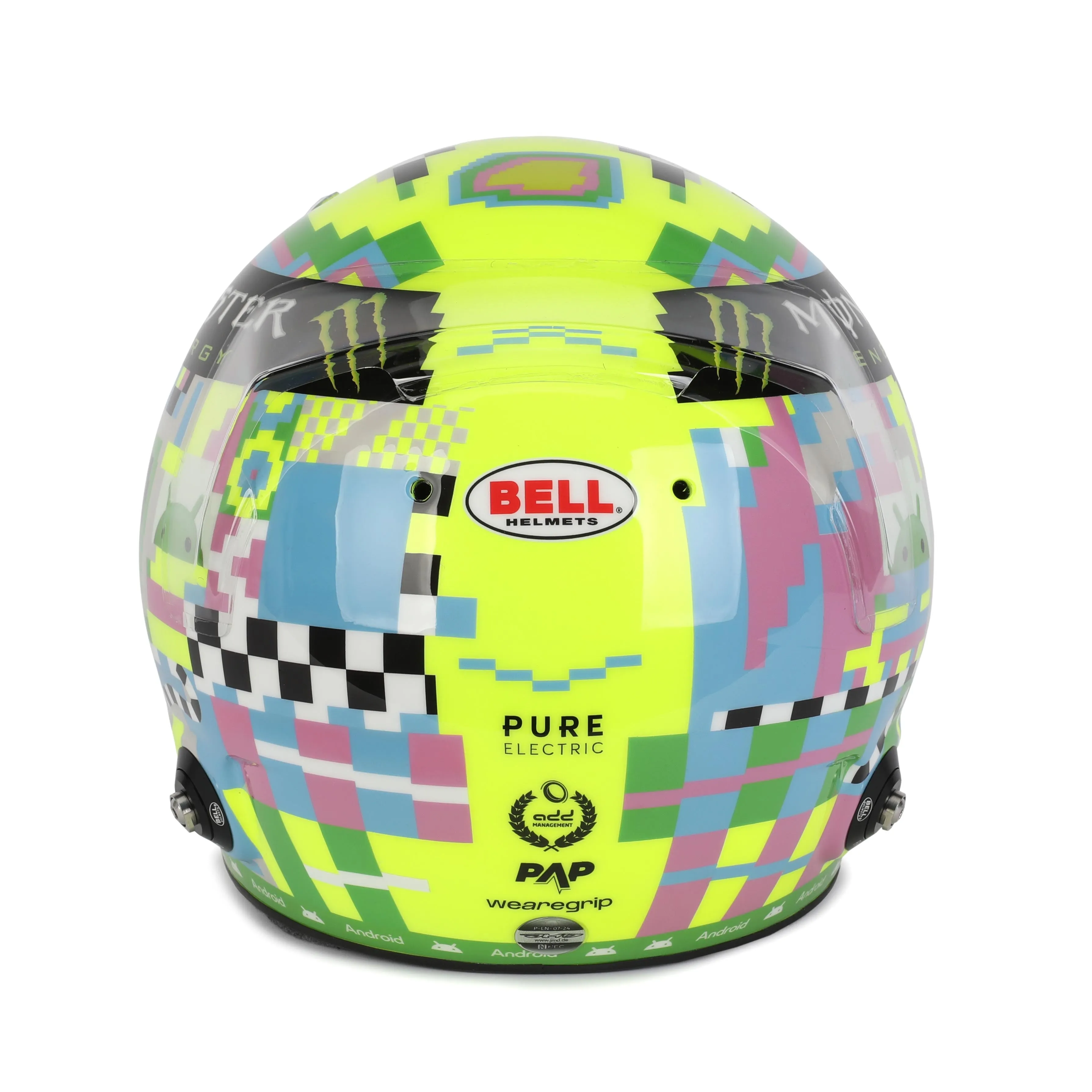Lando Norris 2024 Signed Replica Helmet - British GP
