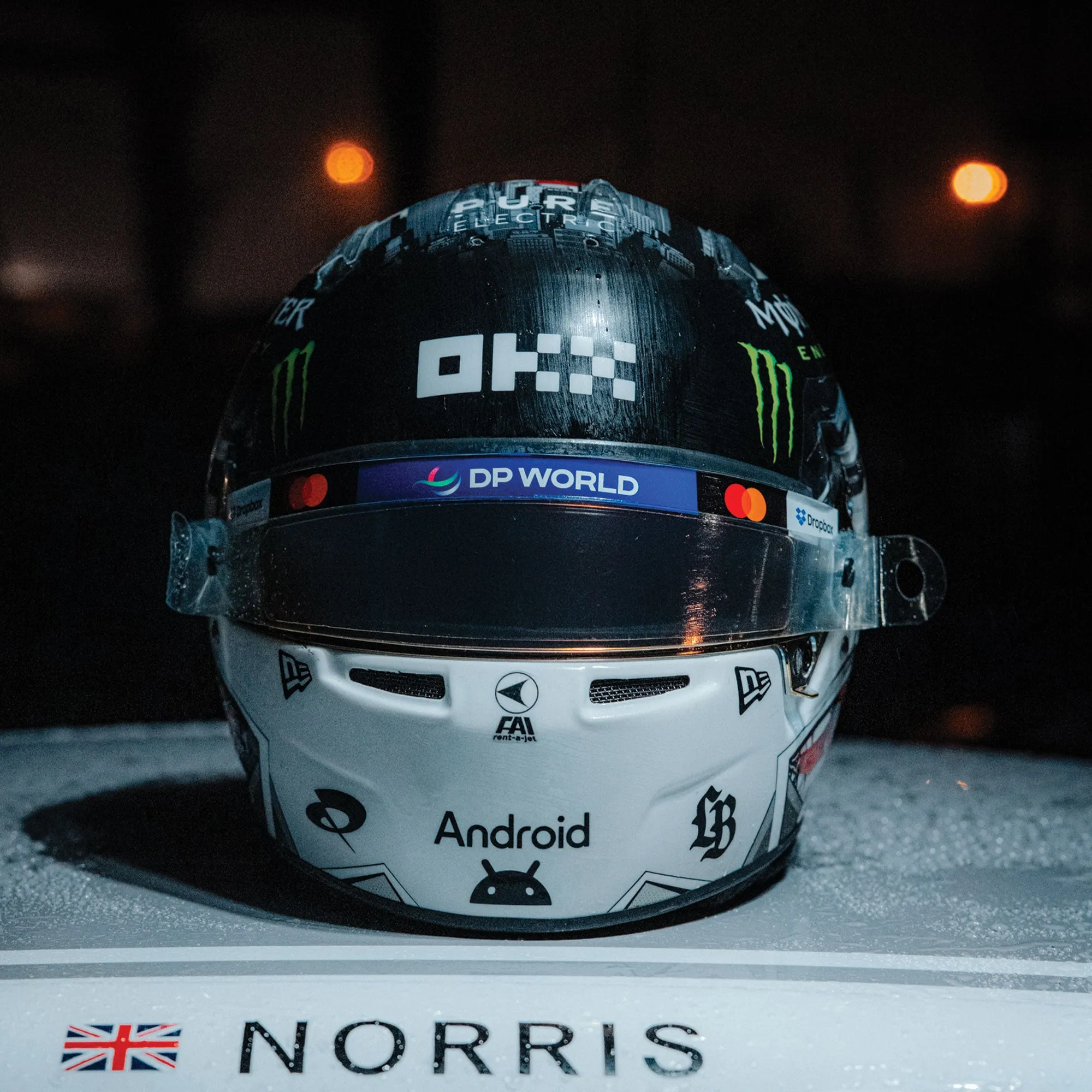 Lando Norris 2025 1:2 Scale Helmet - Japanese GP