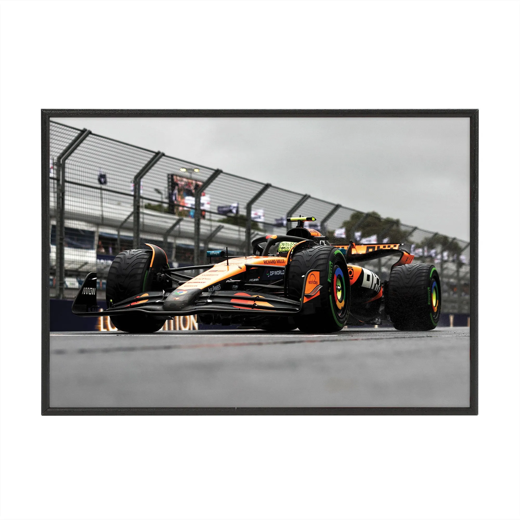 Lando Norris 2025 McLaren F1 Team Print - Australian GP