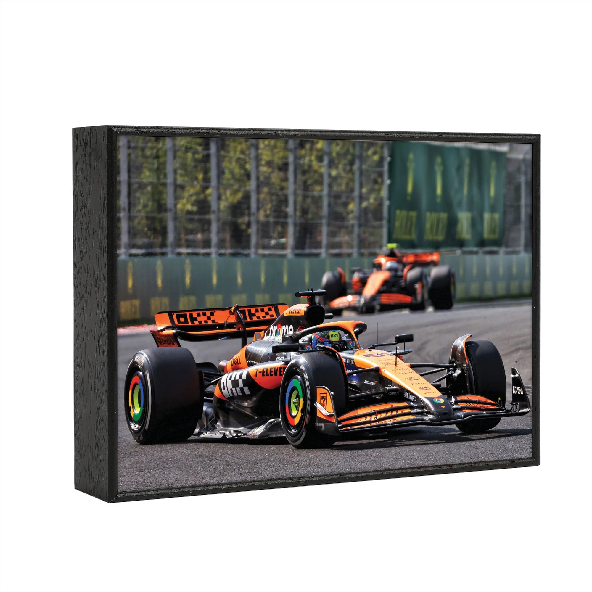 Lando Norris & Oscar Piastri 2024 McLaren F1 Team Print - 'One-Two' - Hungarian GP
