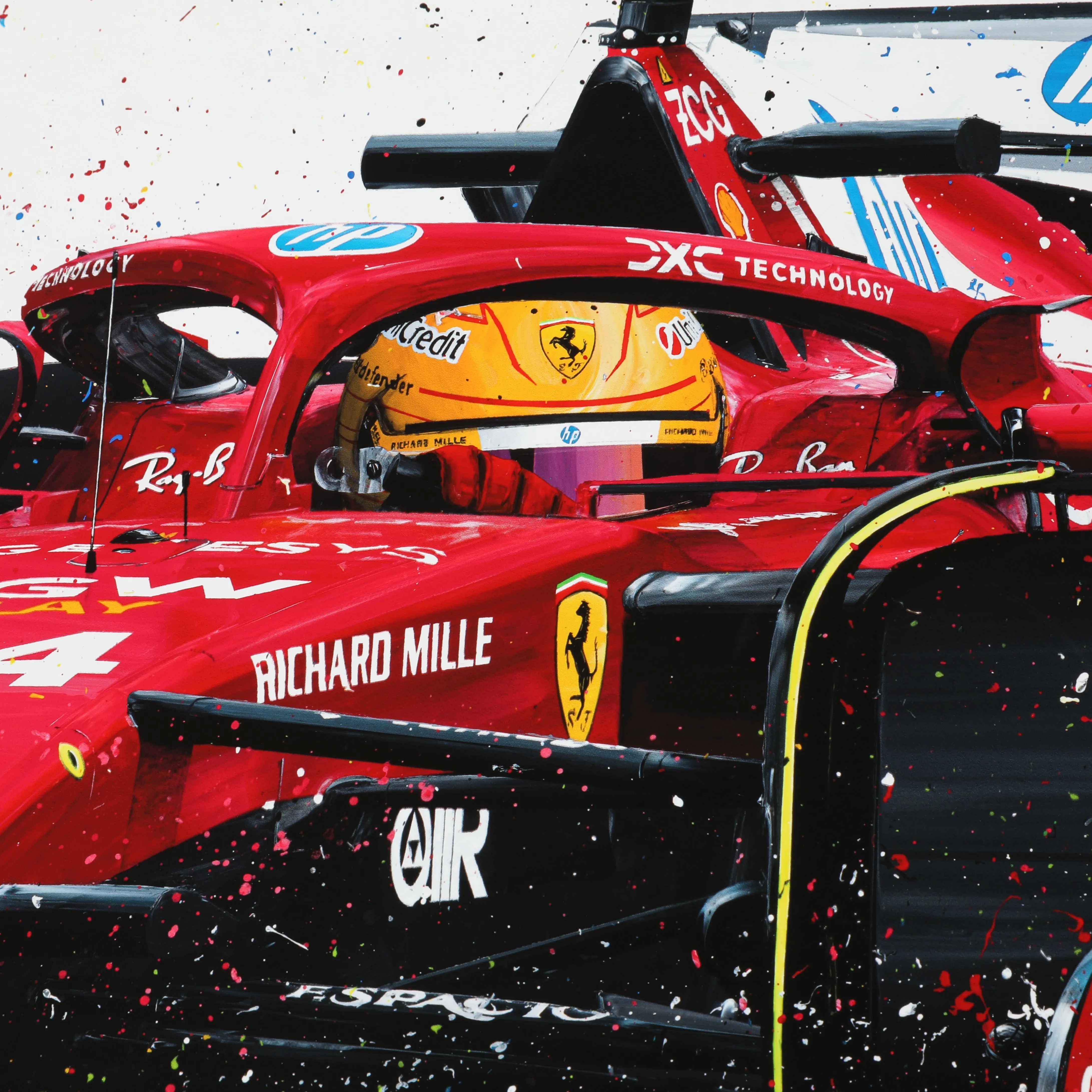 Lewis Ferrari 2025 Giclee Print - David Johnson