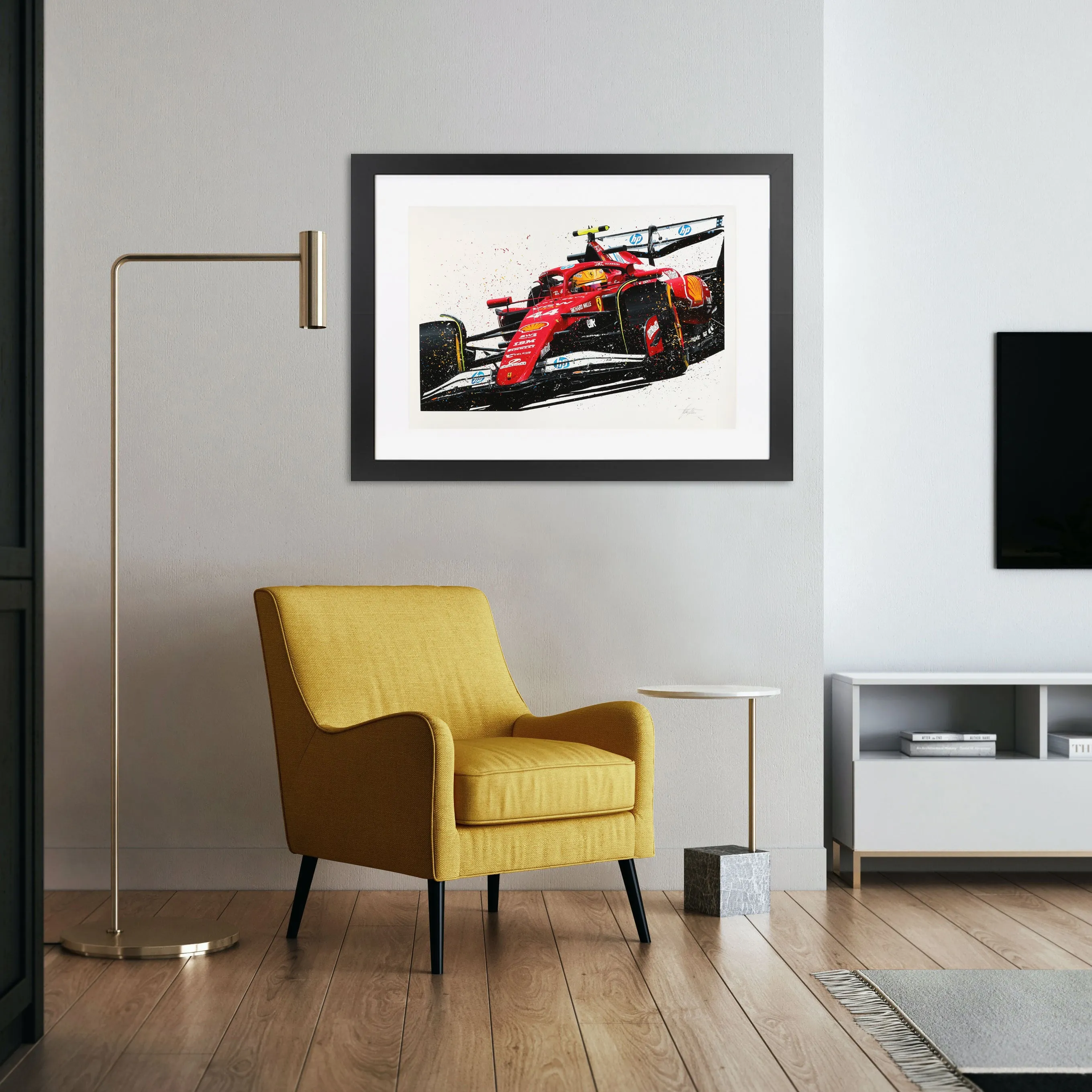 Lewis Ferrari 2025 Giclee Print - David Johnson