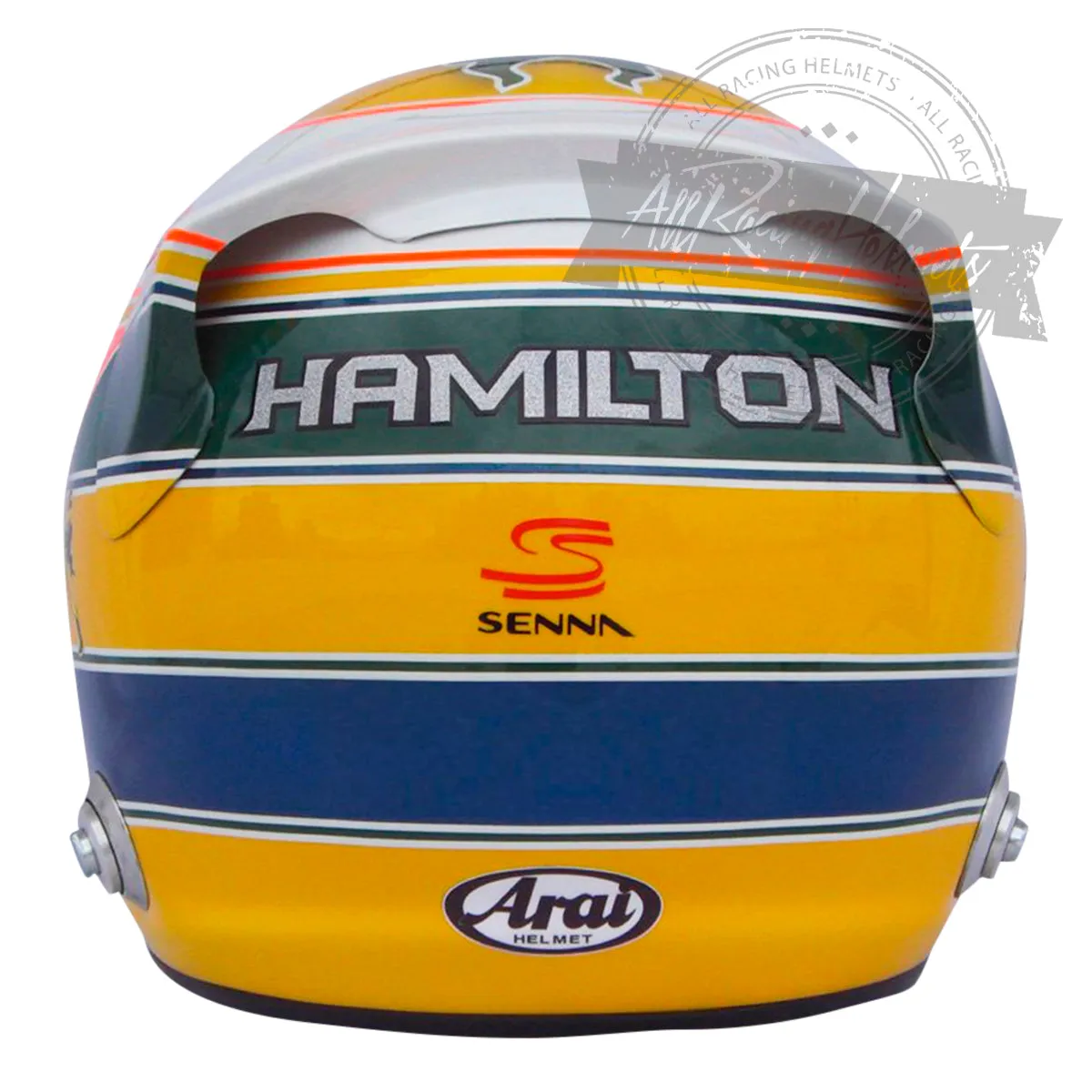 Lewis Hamilton 2011 F1 Interlagos GP Replica Helmet Scale 1:1
