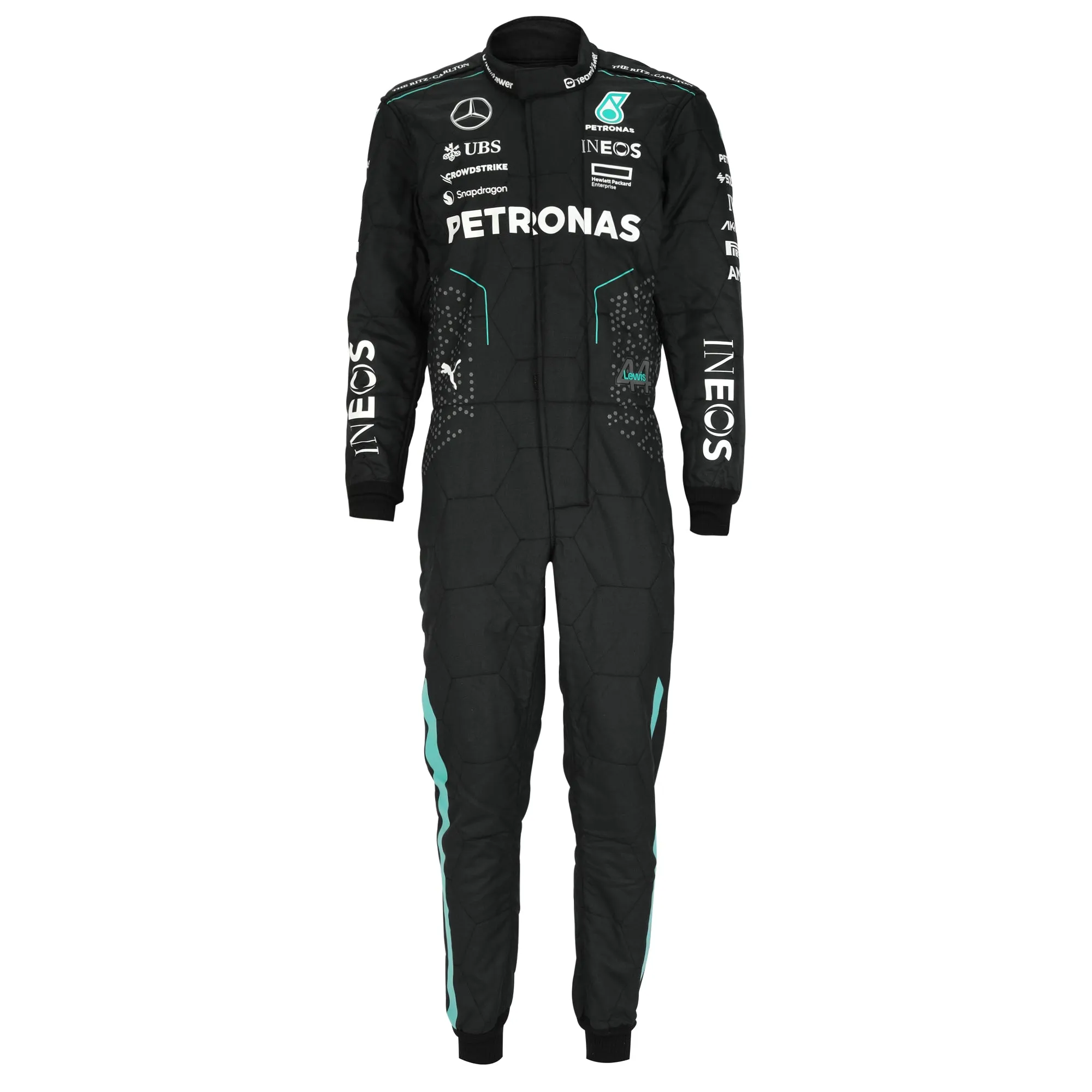 Lewis Hamilton 2024 Mercedes AMG Petronas Replica Race Suit