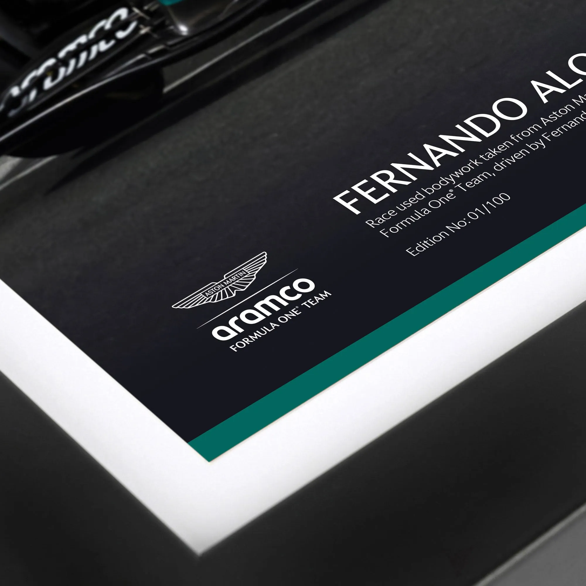 Limited-Edition Fernando Alonso 2024 Bodywork & Photo – Saudi Arabia GP