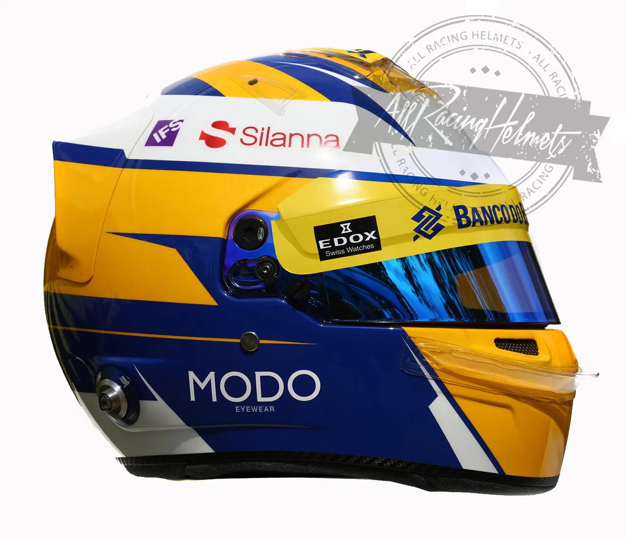 Marcus Ericsson 2016 F1 Replica Helmet Scale 1:1