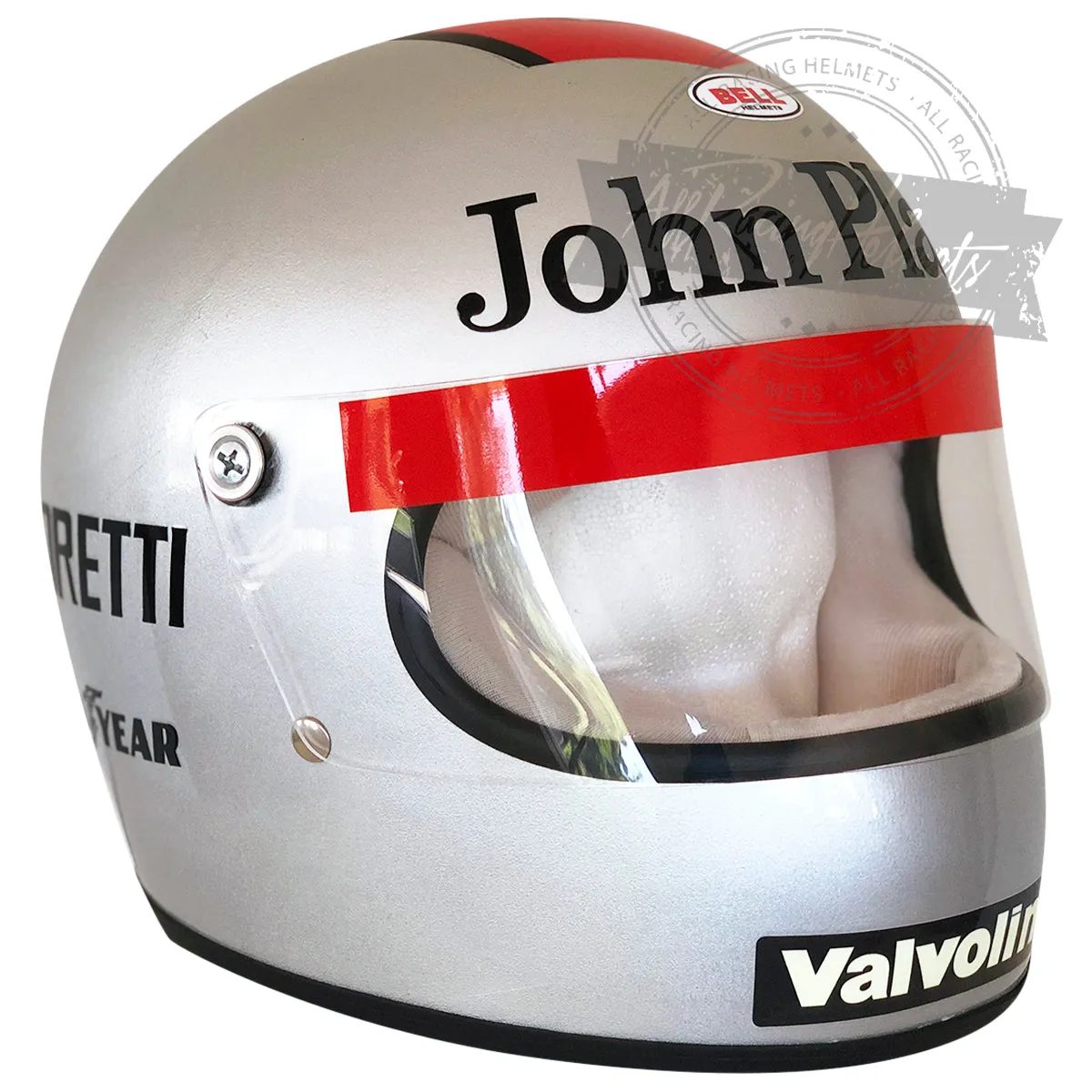 Mario Andretti 1978 F1 Replica Helmet Scale 1:1