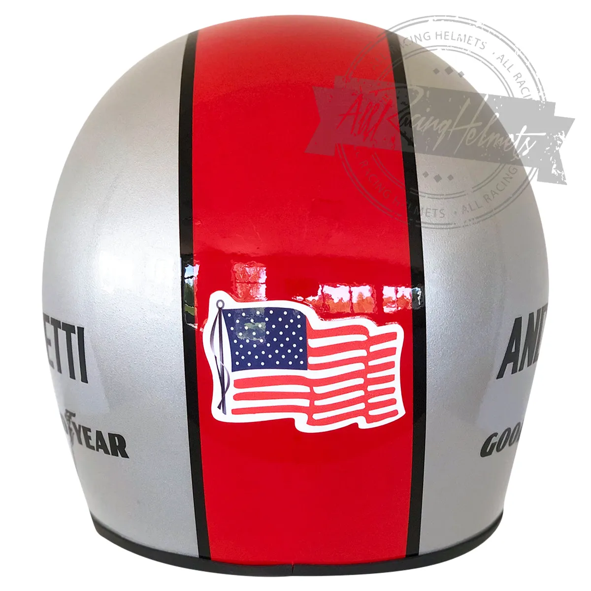 Mario Andretti 1978 F1 Replica Helmet Scale 1:1