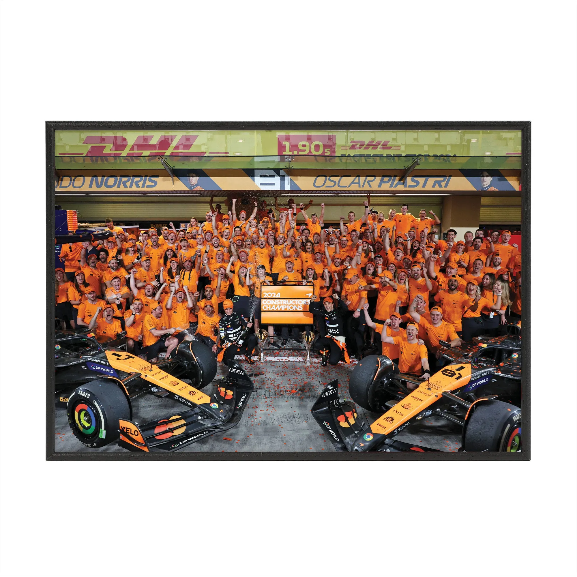 McLaren F1 Team 2024 Constructors Champions Print