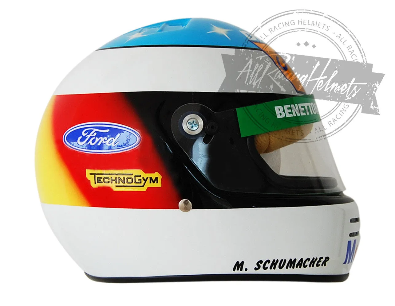 Michael Schumacher 1992 F1 Replica Helmet Scale 1:1