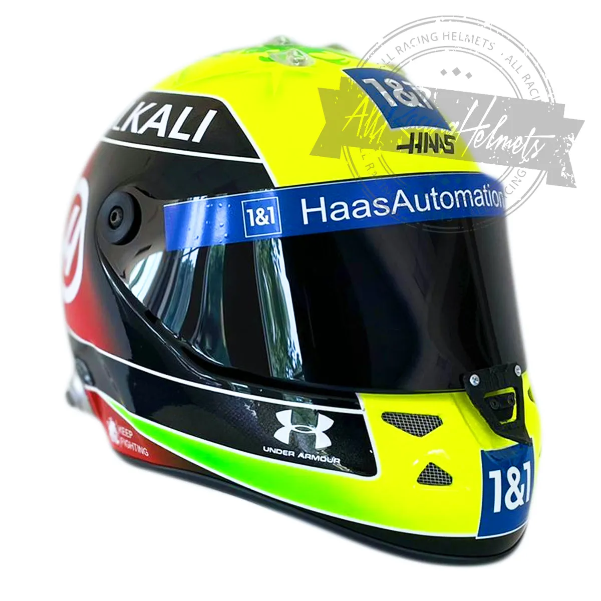 Mick Schumacher 2021 F1 Replica Helmet Scale 1:1