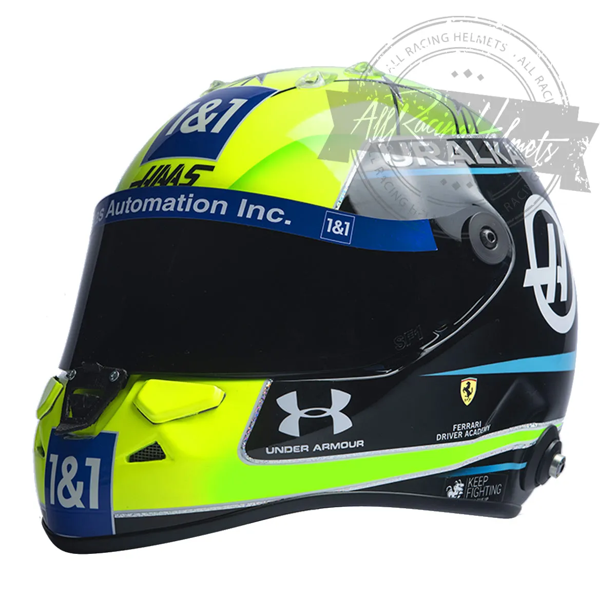 Mick Schumacher 2022 F1 Replica Helmet Scale 1:1