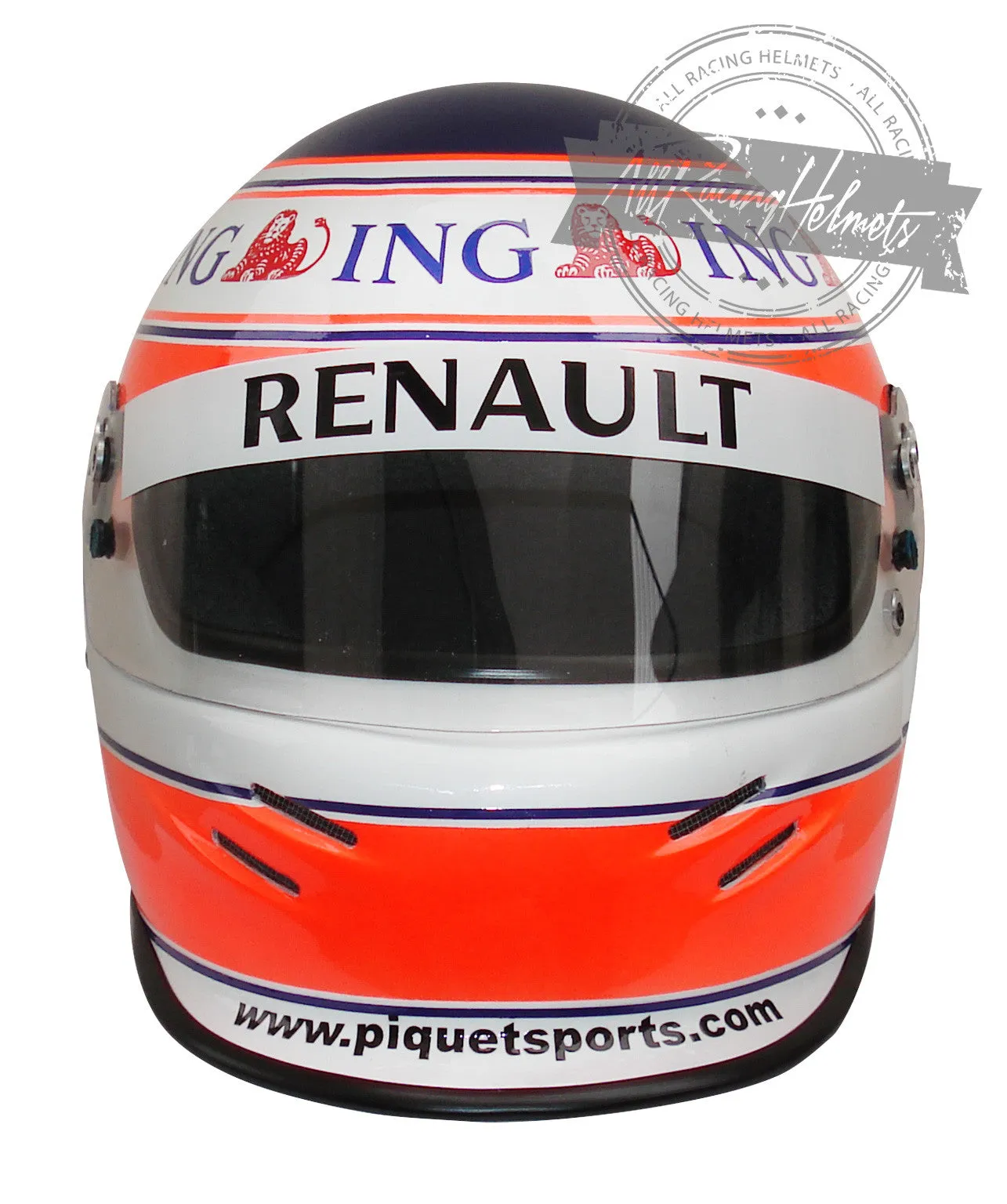 Nelson Piquet Jr 2008 F1 Replica Helmet Scale 1:1