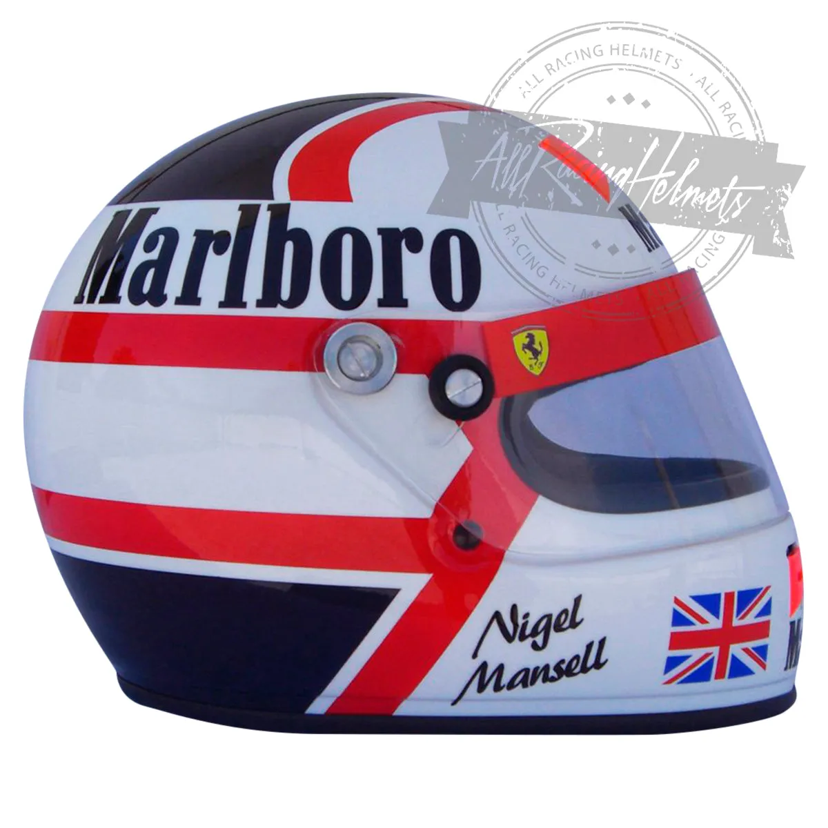 Nigel Mansell 1990 F1 Replica Helmet Scale 1:1
