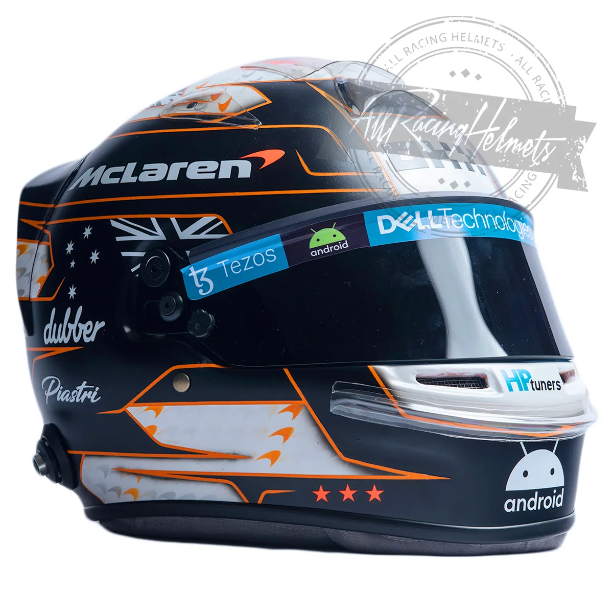 Oscar Piastri 2023 Monaco F1 Replica Helmet Scale 1:1