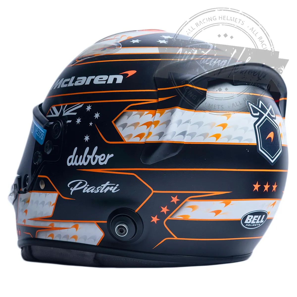 Oscar Piastri 2023 Monaco F1 Replica Helmet Scale 1:1
