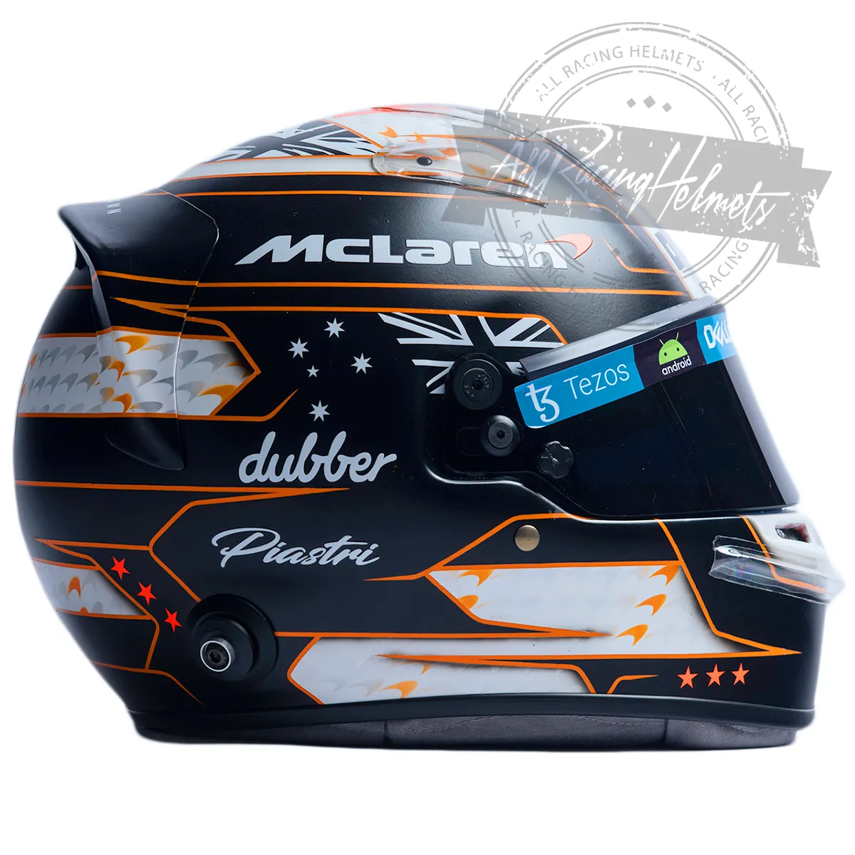 Oscar Piastri 2023 Monaco F1 Replica Helmet Scale 1:1