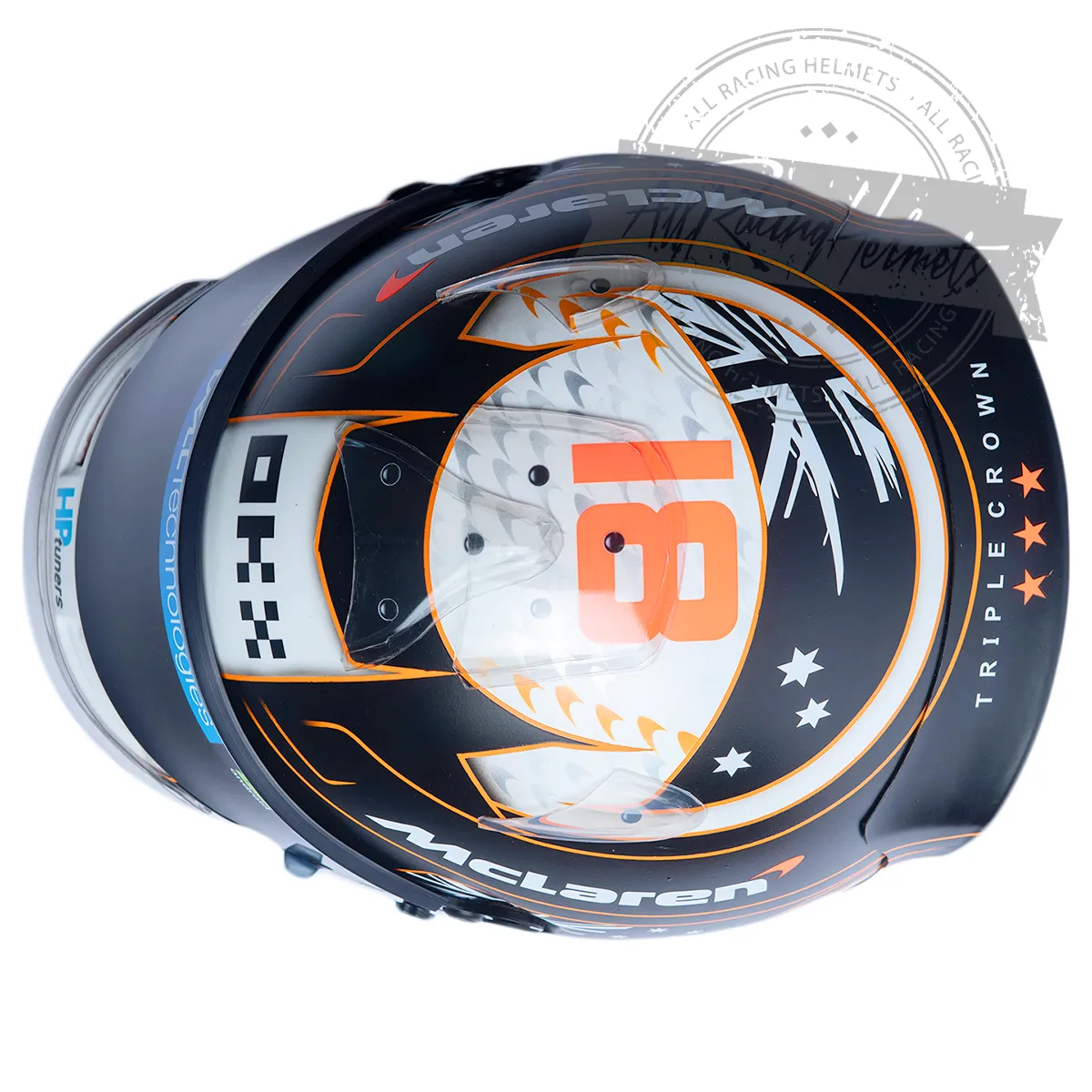 Oscar Piastri 2023 Monaco F1 Replica Helmet Scale 1:1
