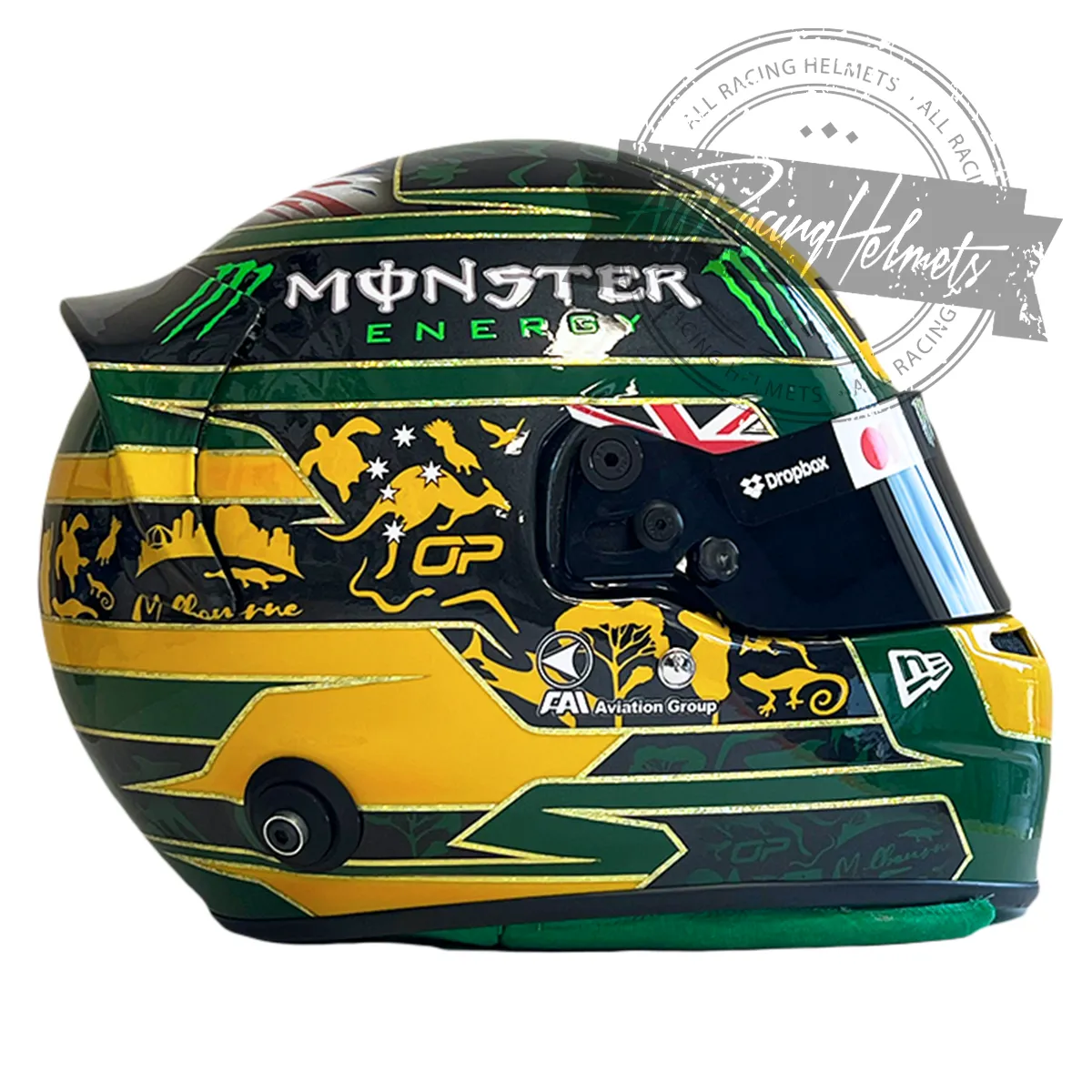 Oscar Piastri 2025 Australian GP F1 Replica Helmet Scale 1:1