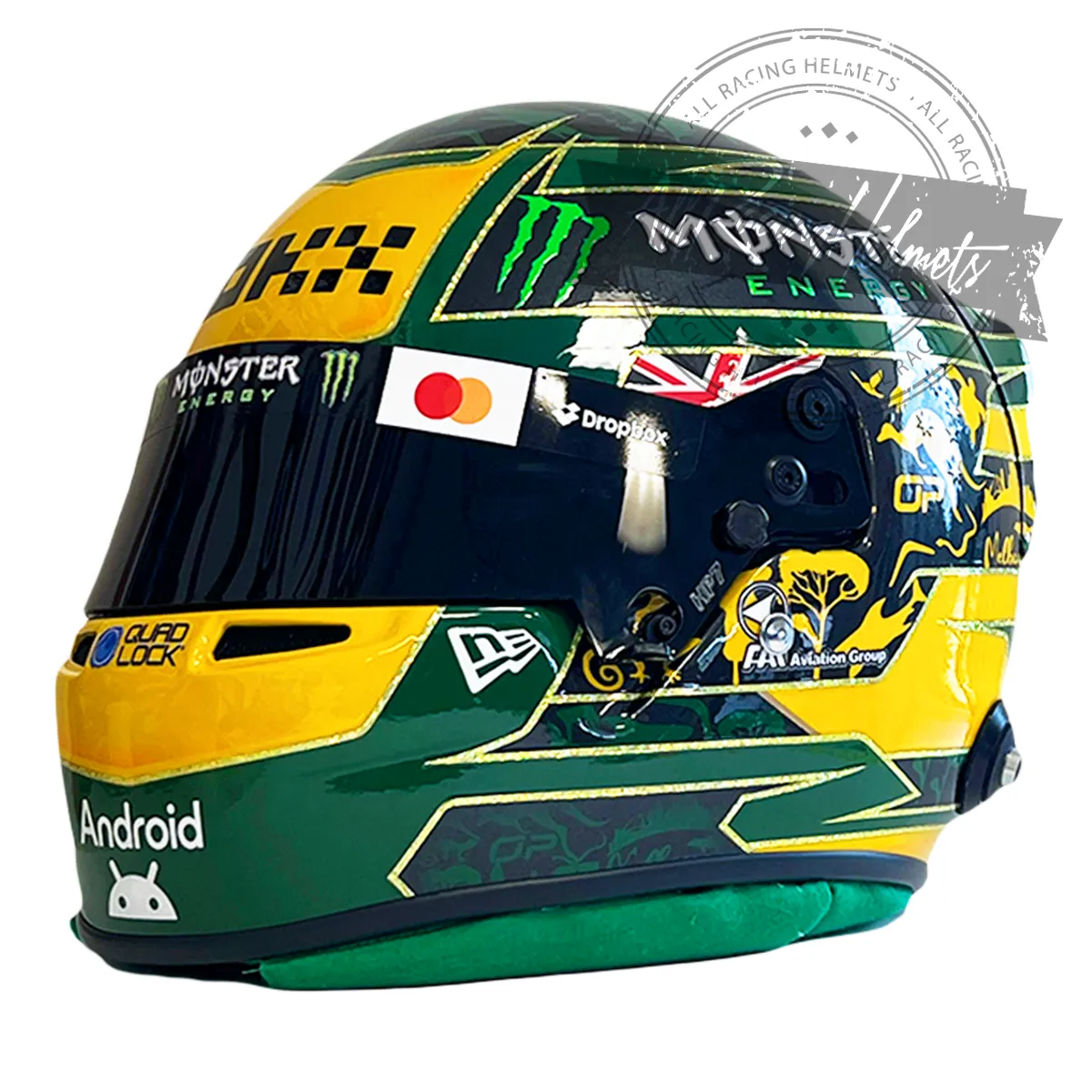 Oscar Piastri 2025 Australian GP F1 Replica Helmet Scale 1:1