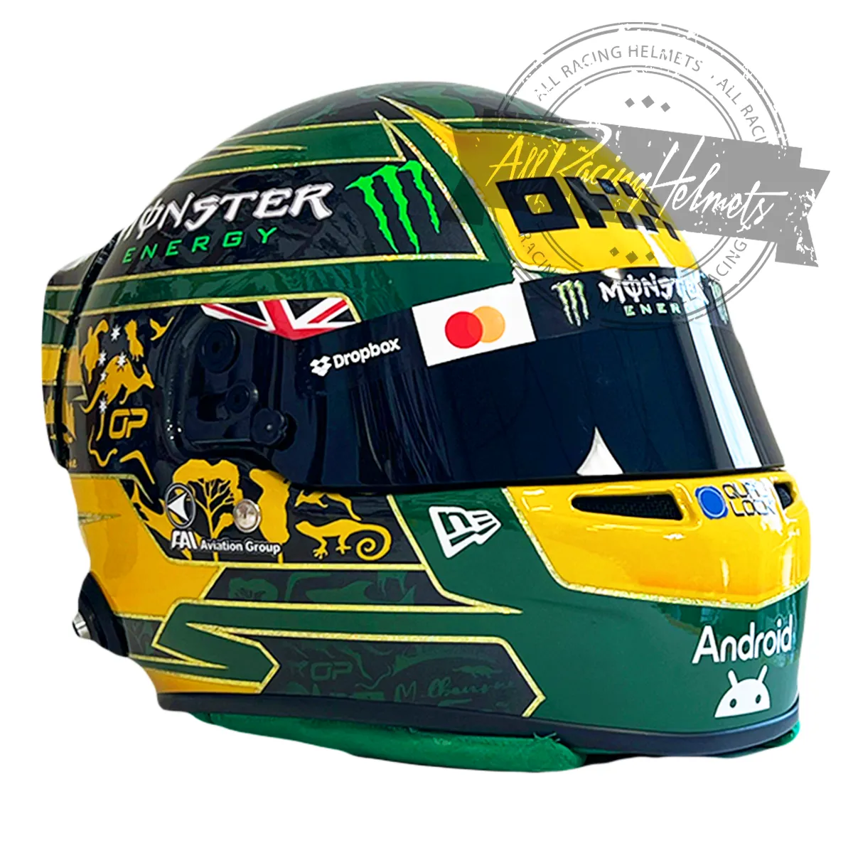 Oscar Piastri 2025 Australian GP F1 Replica Helmet Scale 1:1