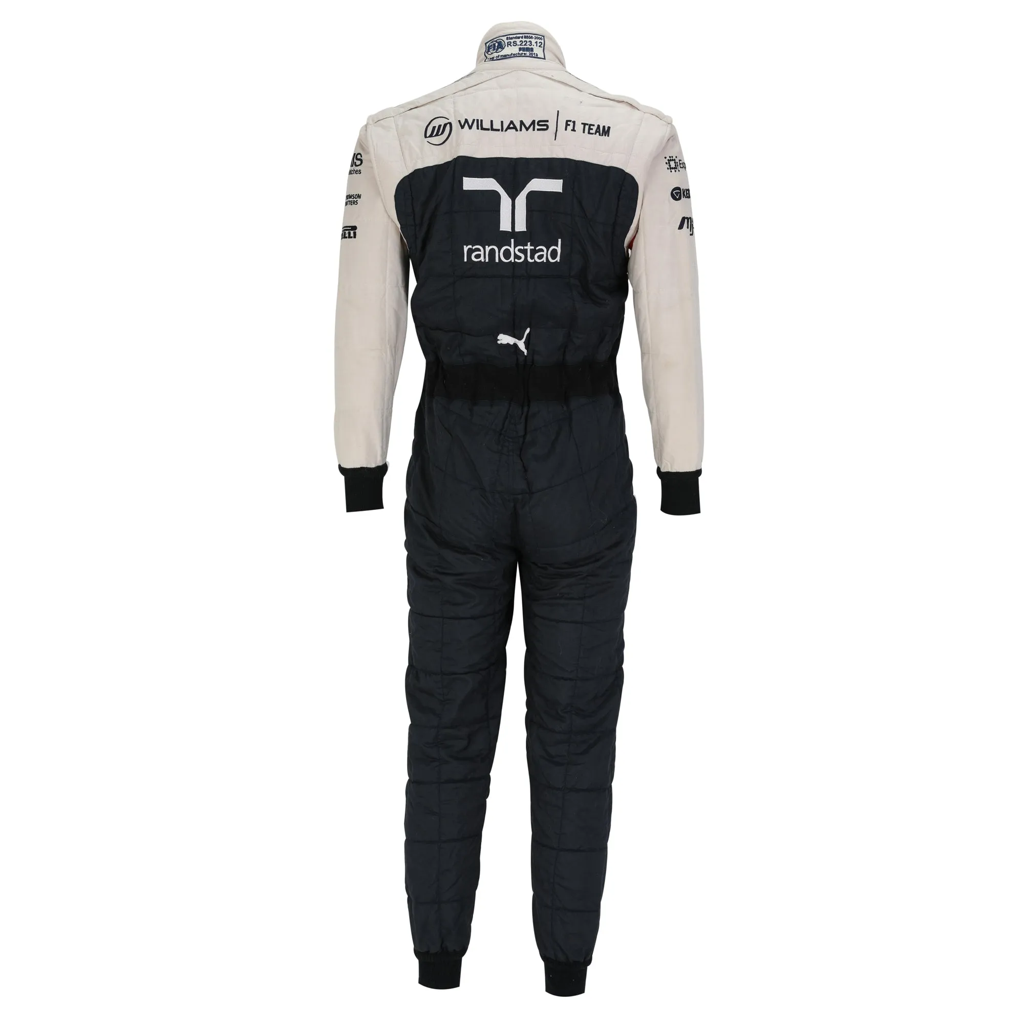 Pastor Maldonado 2013 Williams Martin Racing Suit