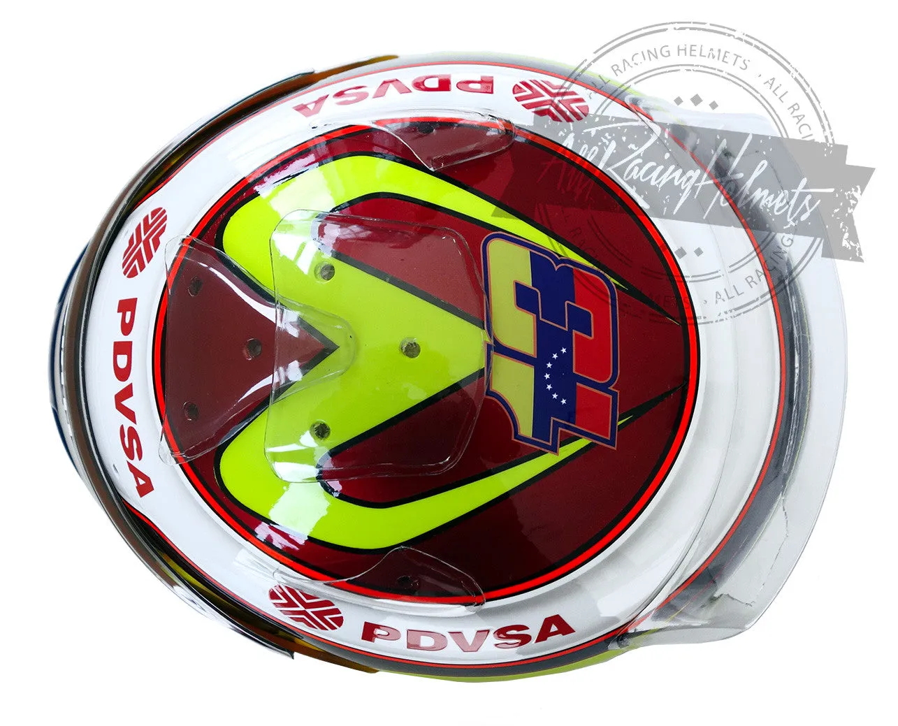 Pastor Maldonado 2015 F1 Replica Helmet Scale 1:1