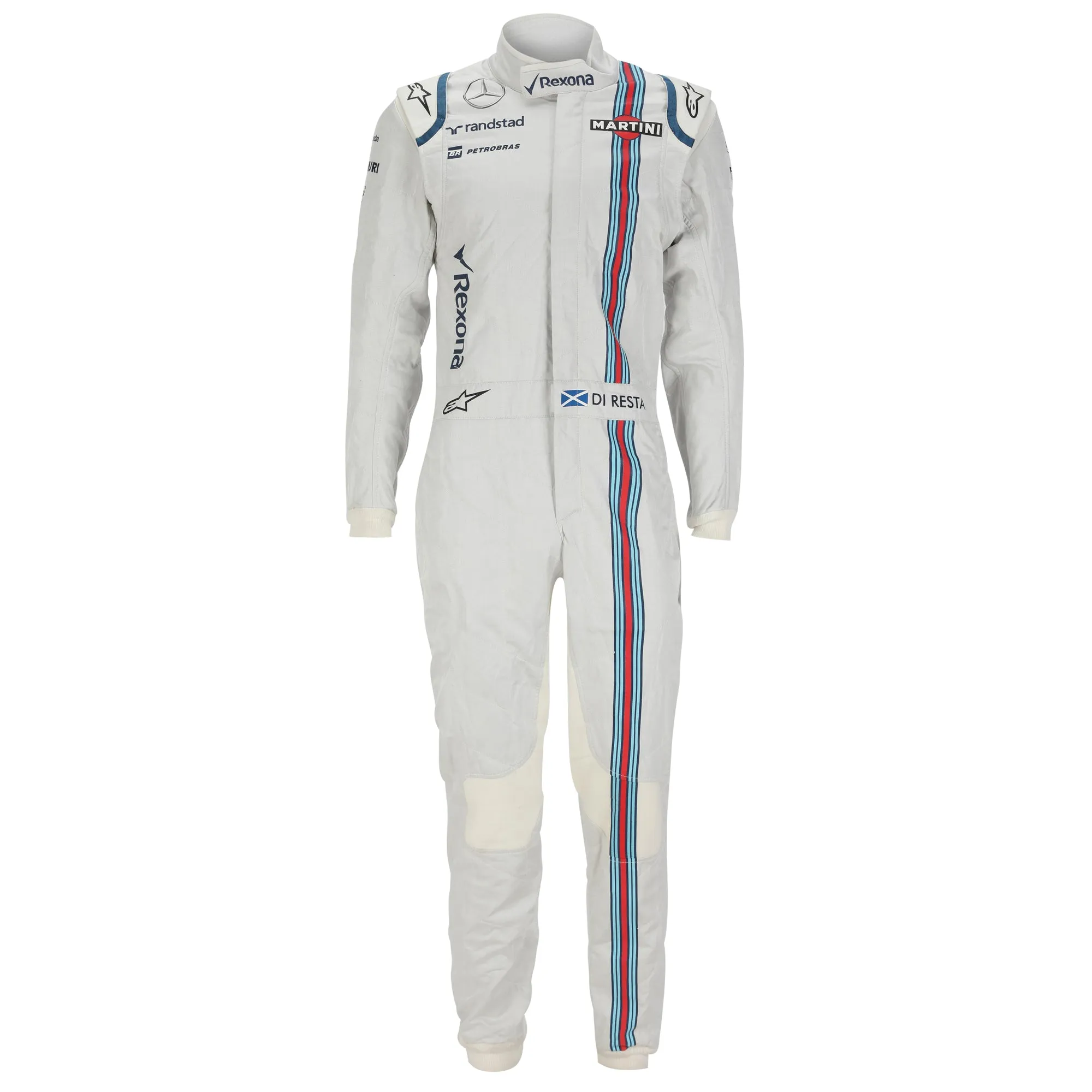 Paul Di Resta 2015 Williams Martini Racing Testing Used Suit