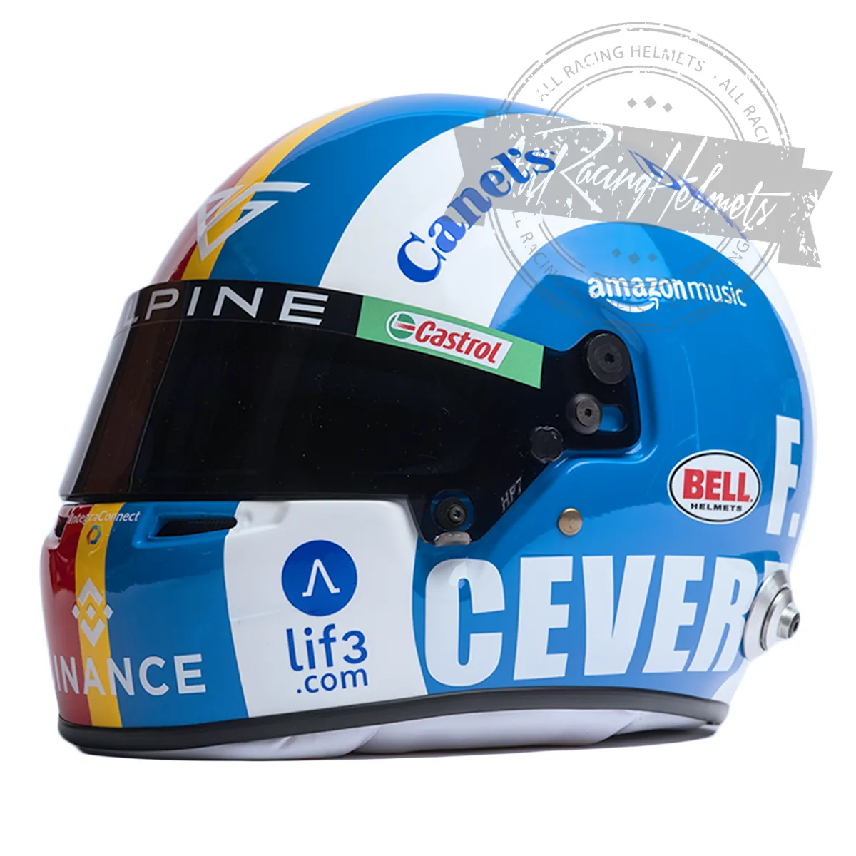 Pierre Gasly 2023 Austin GP F1 Replica Helmet Scale 1:1