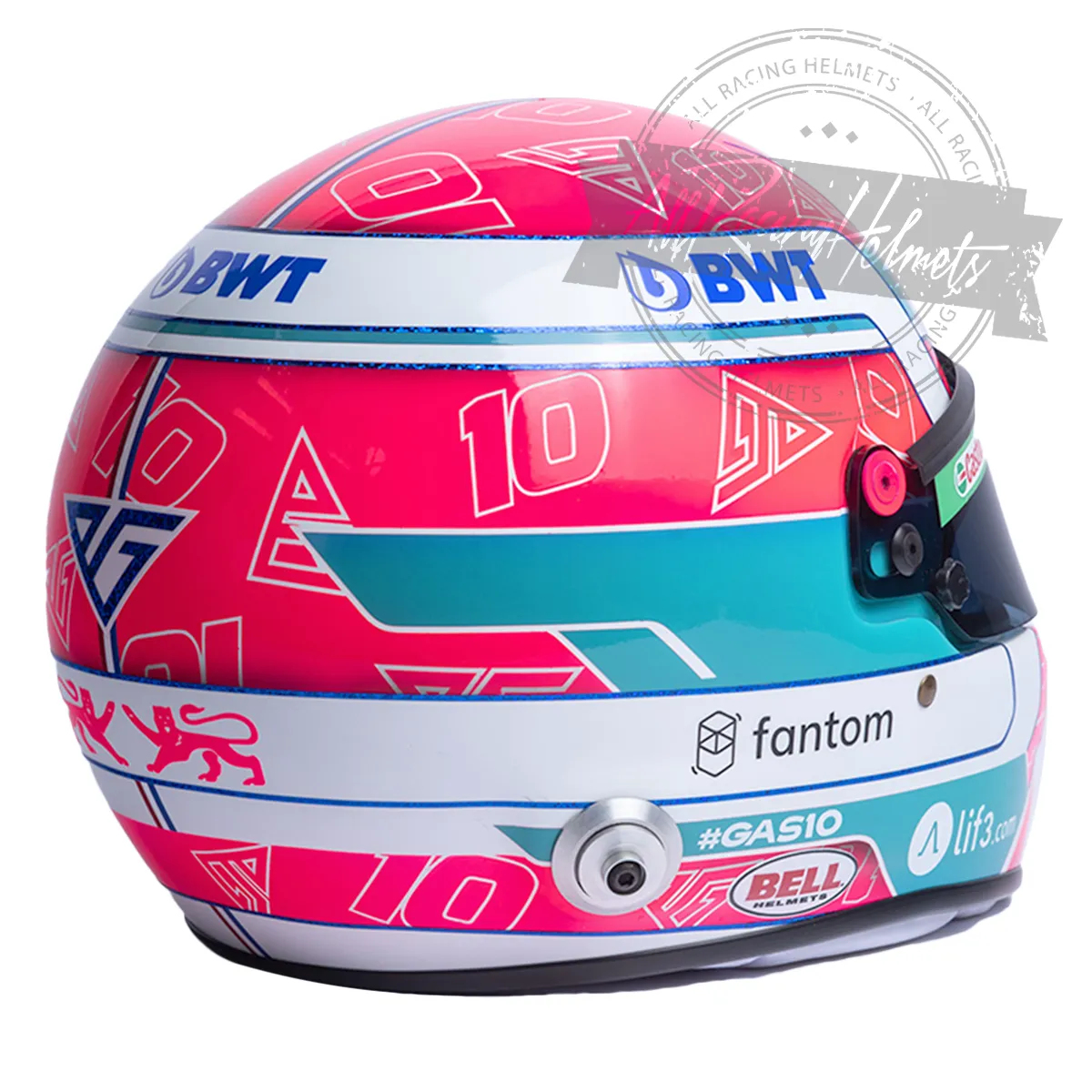 Pierre Gasly 2023 Miami GP F1 Replica Helmet Scale 1:1