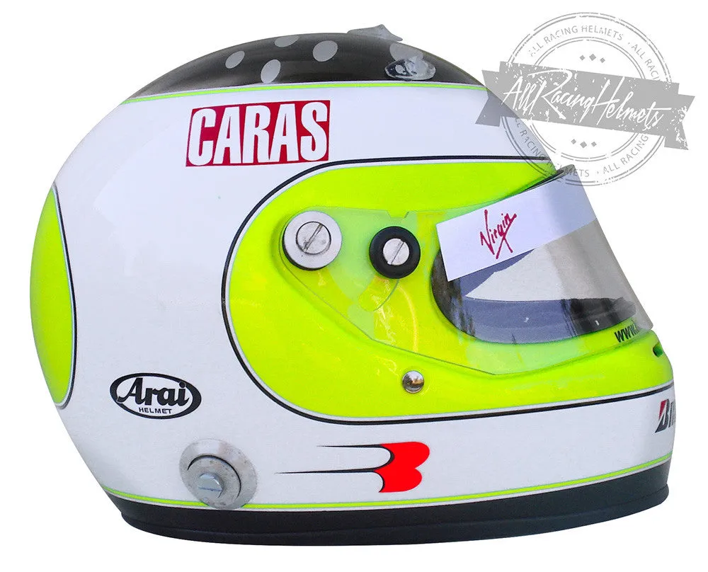Rubens Barrichello 2009 F1 Replica Helmet Scale 1:1