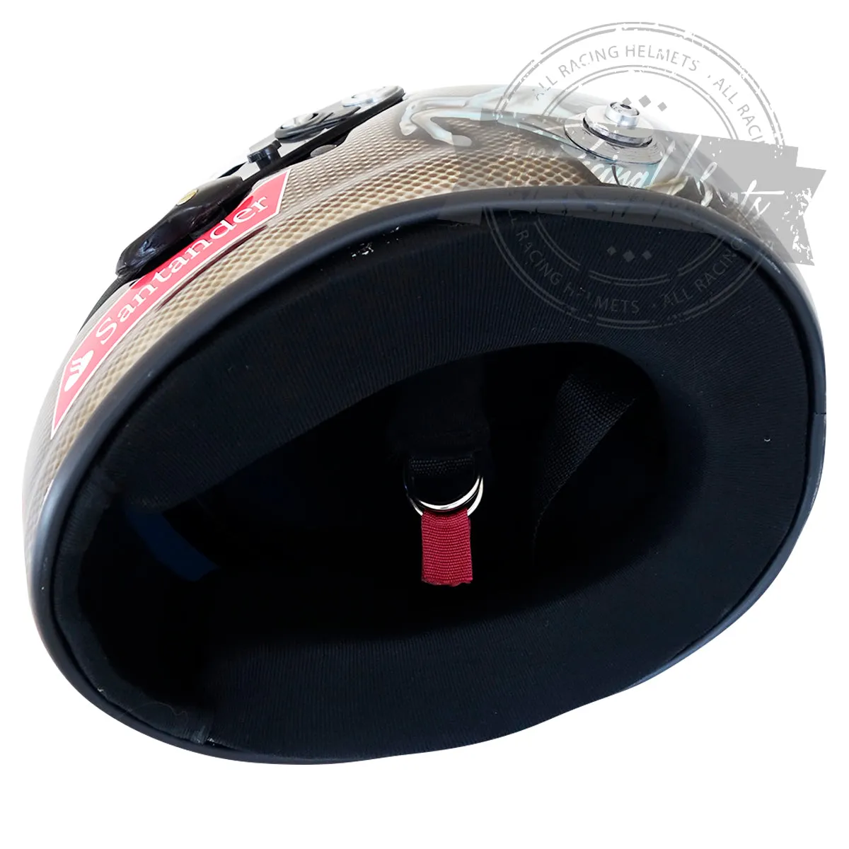 Sebastian Vettel 2017 Monza GP F1 Replica Helmet Scale 1:1