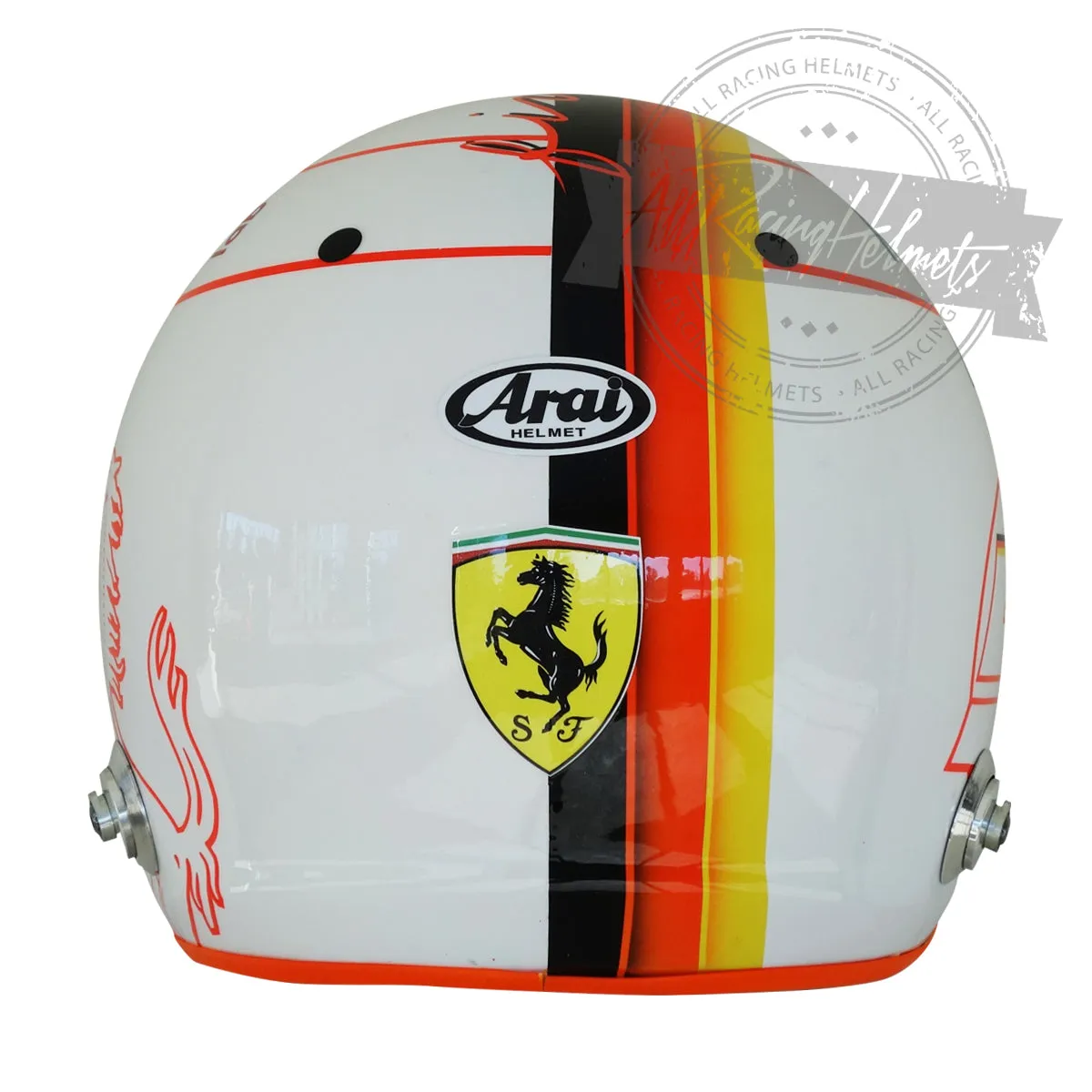 Sebastian Vettel 2018 Baku GP F1 Replica Helmet Scale 1:1