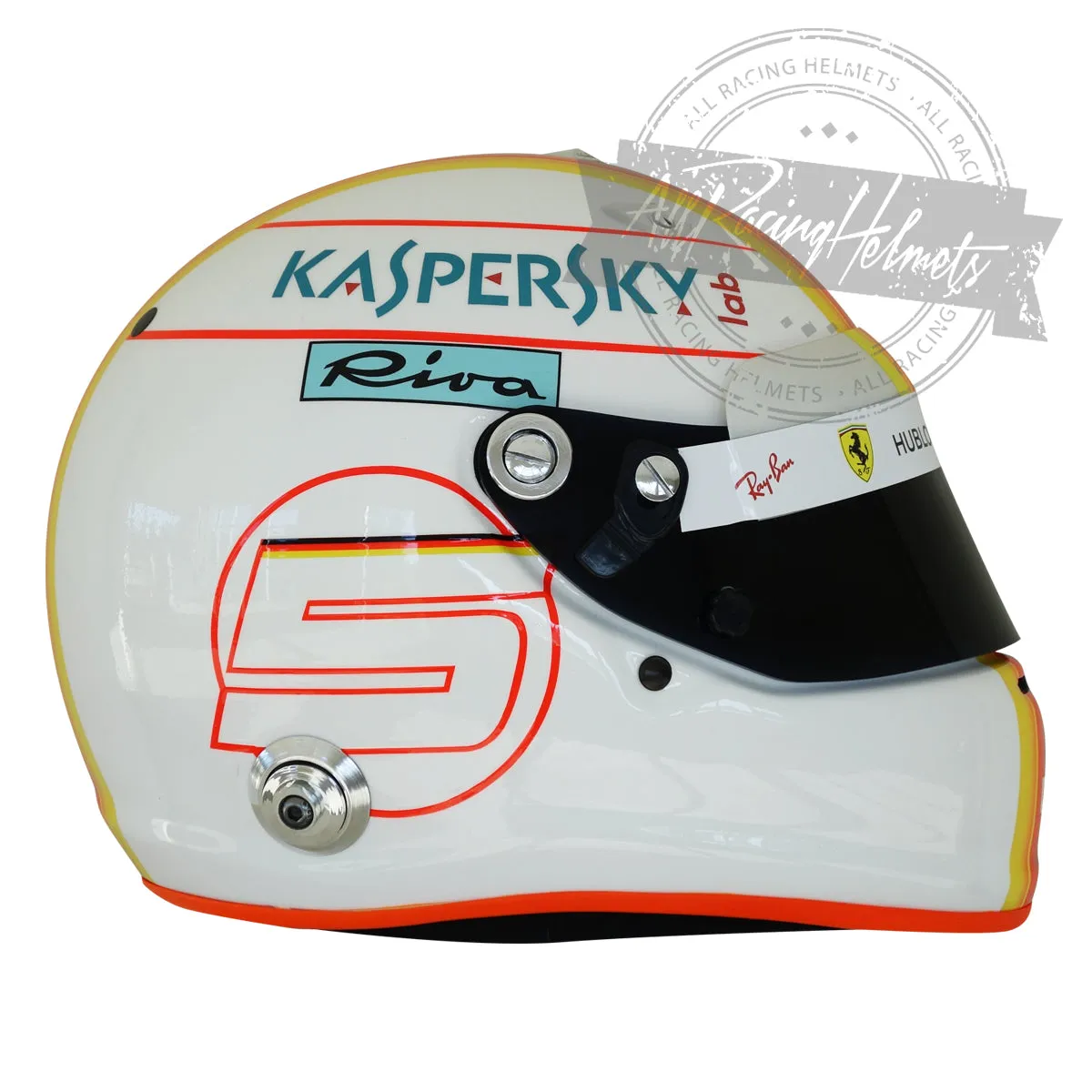 Sebastian Vettel 2018 Baku GP F1 Replica Helmet Scale 1:1