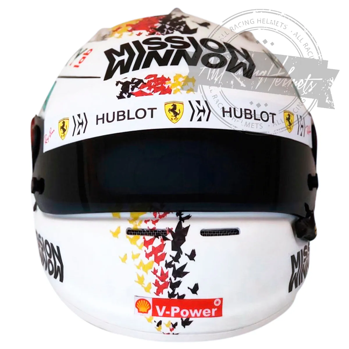 Sebastian Vettel 2018 Suzuka GP F1 Replica Helmet Scale 1:1