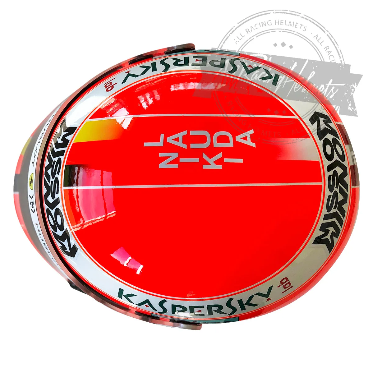 Sebastian Vettel 2019 Monaco GP "Tribute Niki Lauda" F1 Replica Helmet Scale 1:1