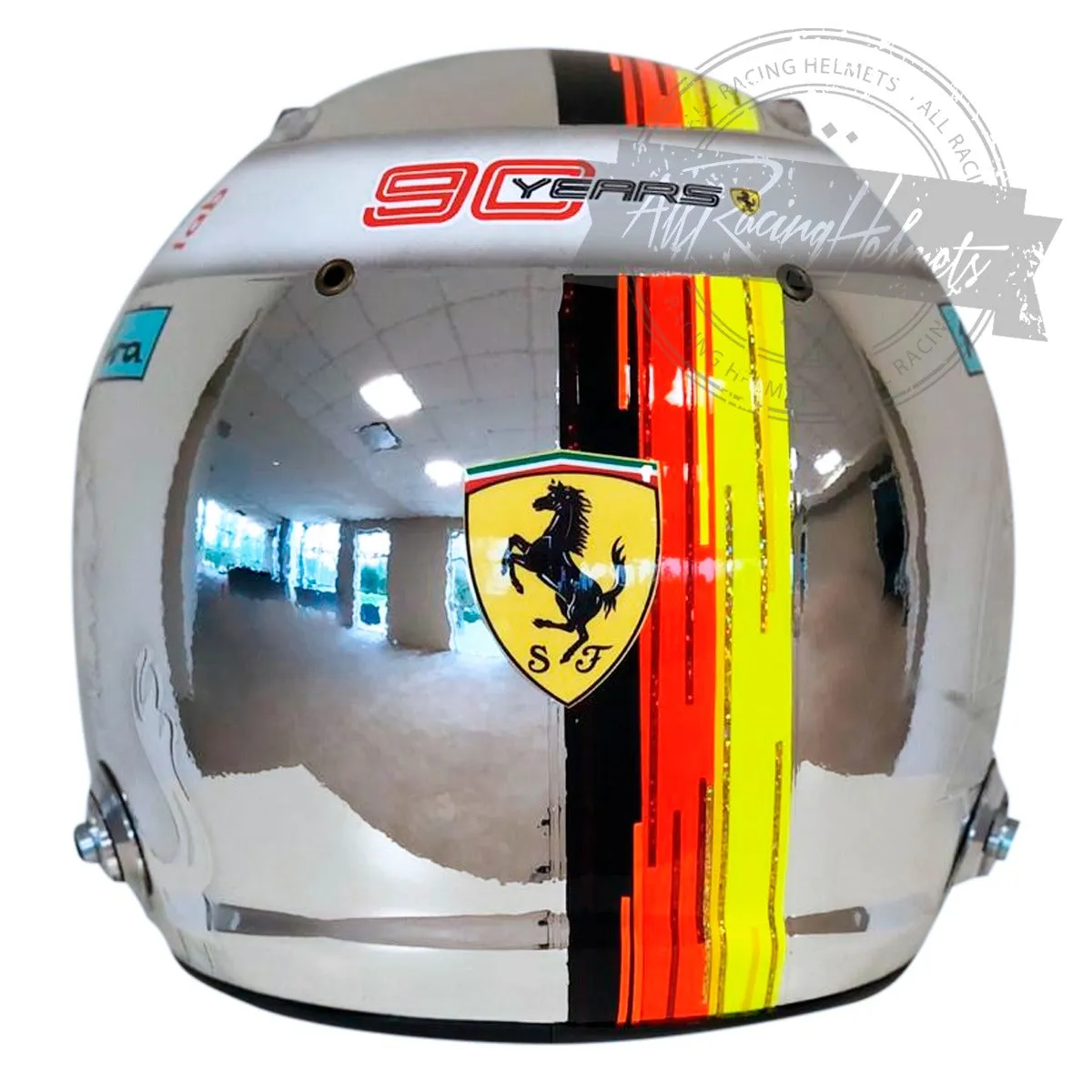 Sebastian Vettel 2019 Singapore GP F1 Replica Helmet Scale 1:1