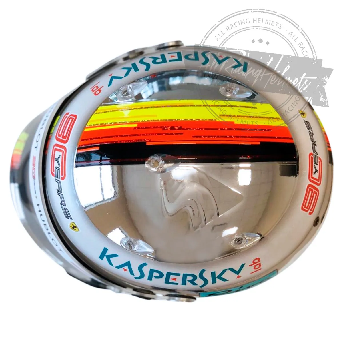 Sebastian Vettel 2019 Singapore GP F1 Replica Helmet Scale 1:1