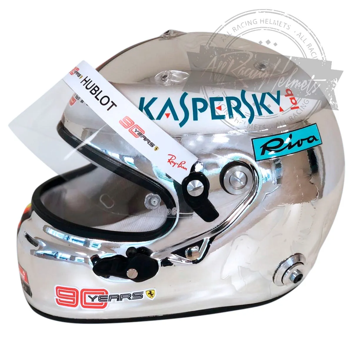 Sebastian Vettel 2019 Singapore GP F1 Replica Helmet Scale 1:1